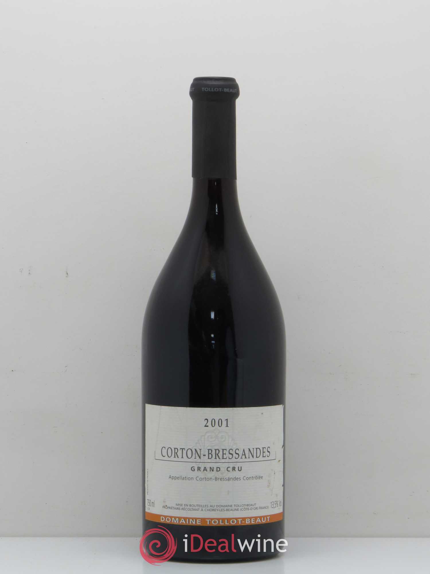 Corton Grand Cru Bressandes Domaine Tollot Beaut 2001 - Posten von 1 Flasche - 0