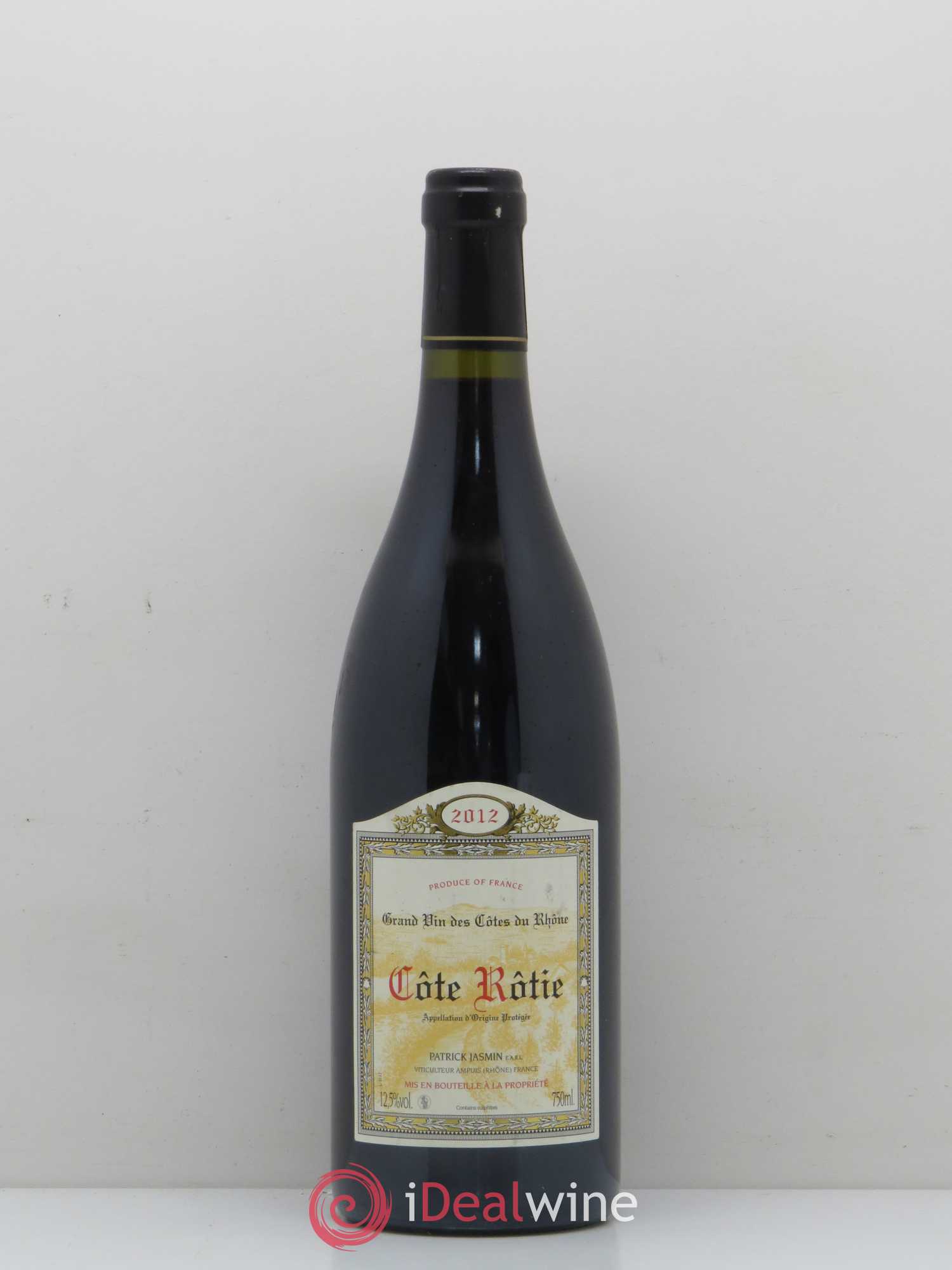 Côte-Rôtie Jasmin (Domaine) 2012 - Lot de 1 bouteille - 0