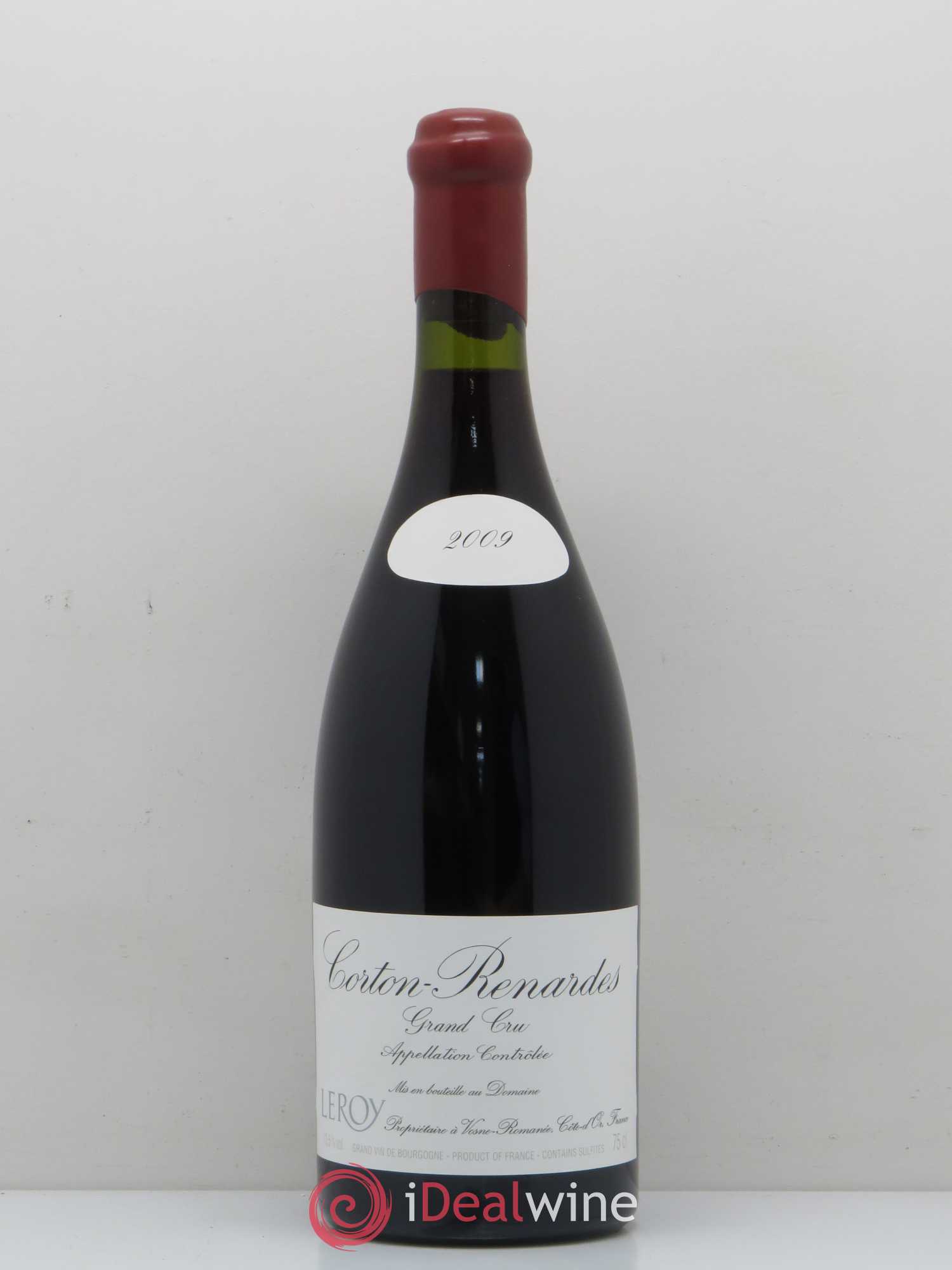 Corton Grand Cru Les Renardes Leroy (Domaine) 2009 - Lot de 1 bouteille - 0