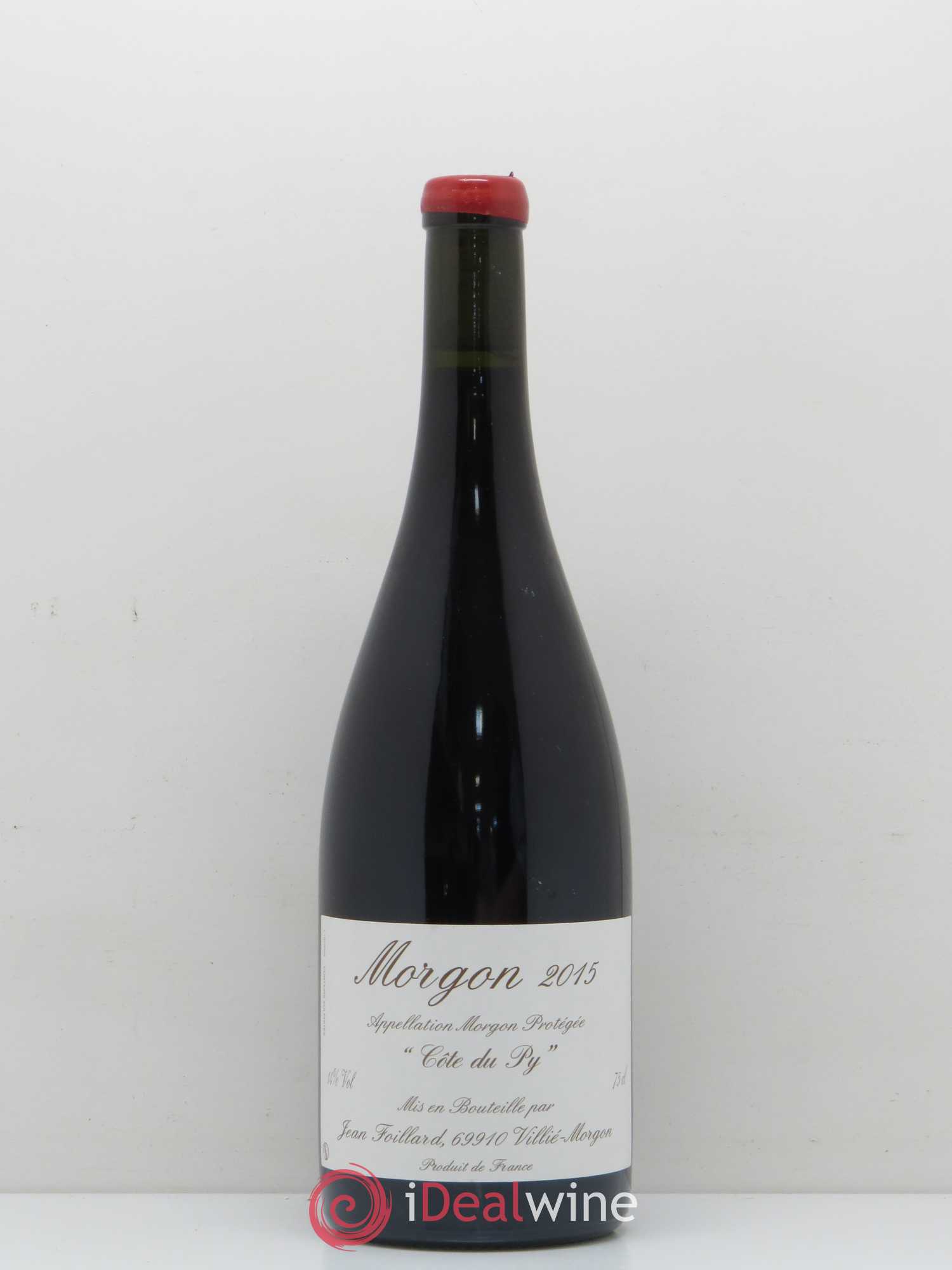 Morgon Côte du Py Jean Foillard 2015 - Lot de 1 bouteille - 0
