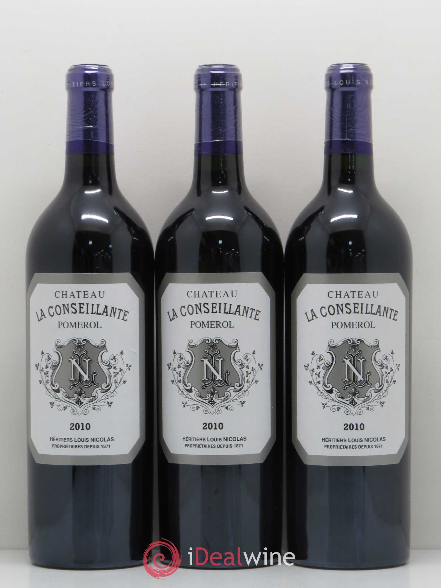 Château la Conseillante 2010 - Lot de 3 bouteilles - 0