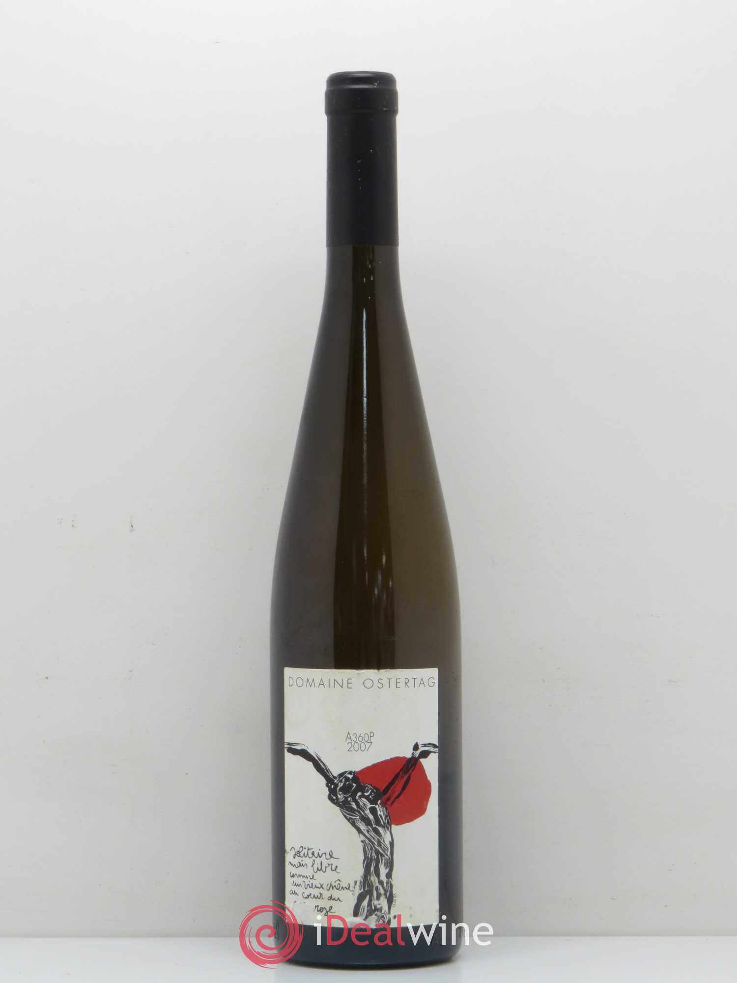 Alsace Pinot Gris Grand Cru Muenchberg A360P Ostertag (Domaine) 2007 - Lot de 1 bouteille - 0