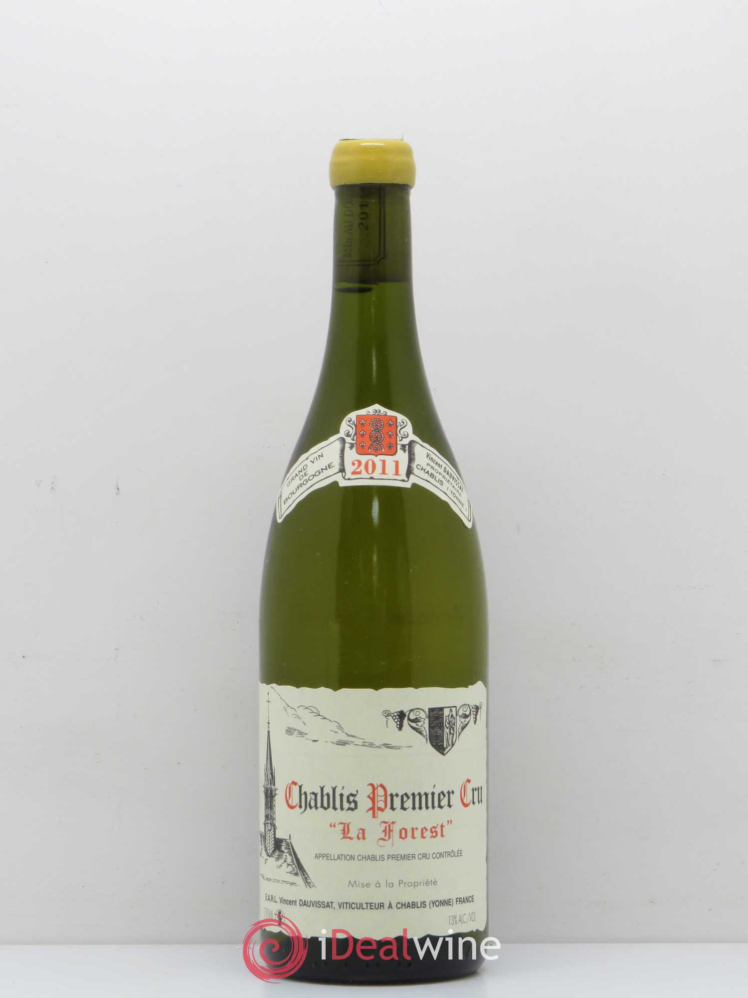 Chablis 1er Cru La Forest Vincent Dauvissat (Domaine) 2011 - Lot de 1 bouteille - 0