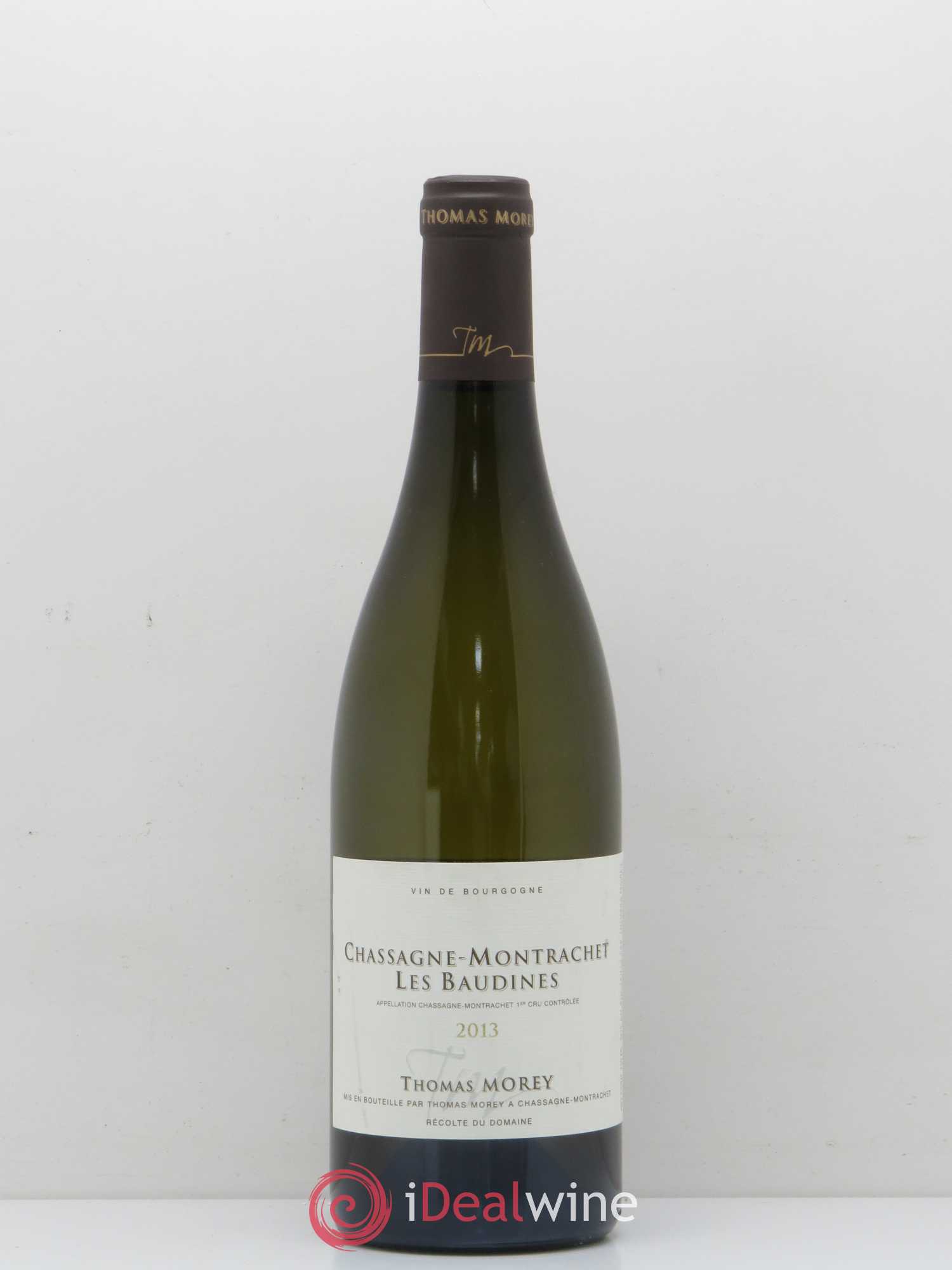 Chassagne-Montrachet 1er Cru Les Baudines Domaine Thomas Morey 2011 - Posten von 1 Flasche - 0