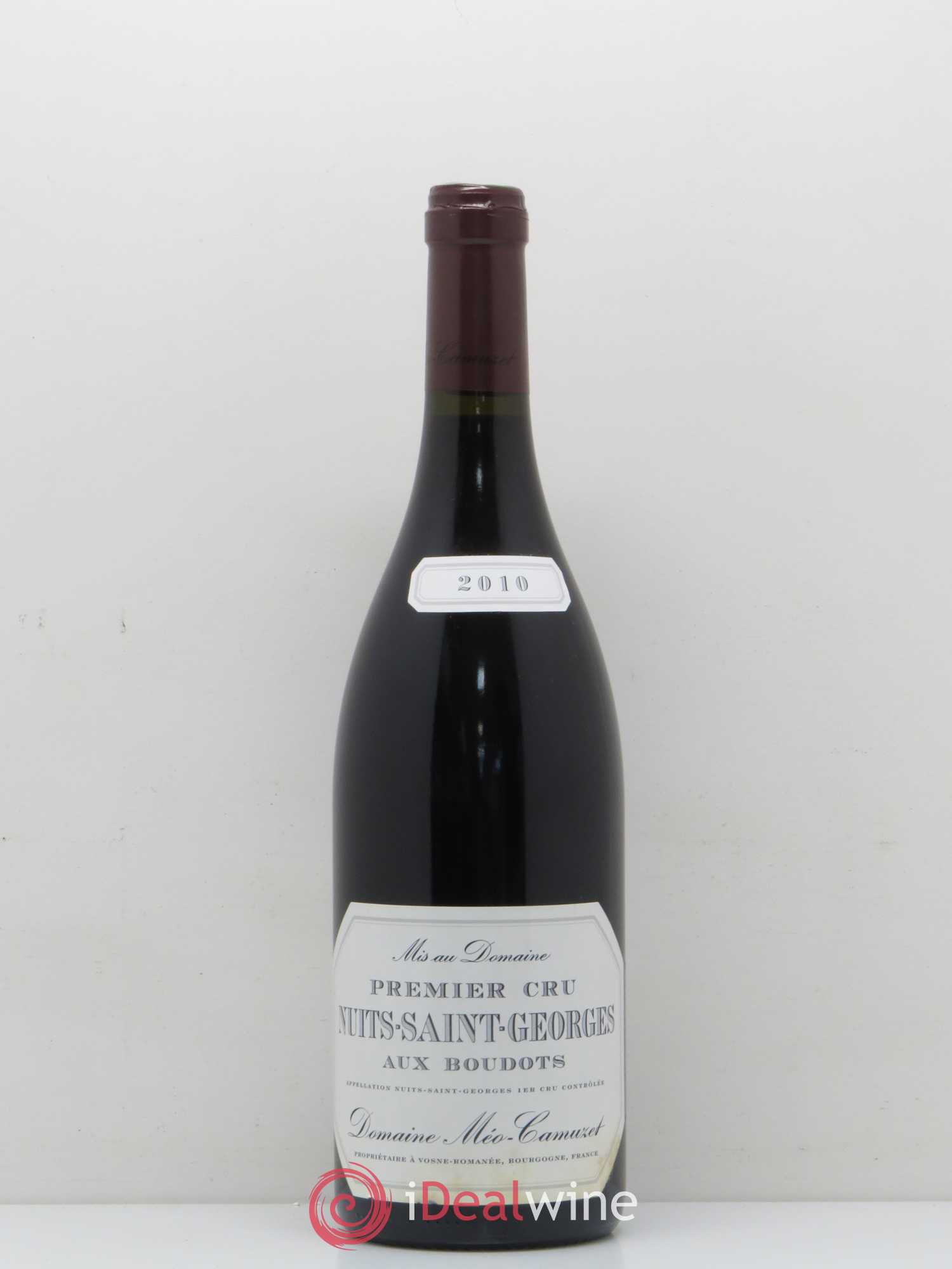 Nuits-Saint-Georges 1er Cru Aux Boudots Méo-Camuzet (Domaine) 2010 - Lot de 1 bouteille - 0