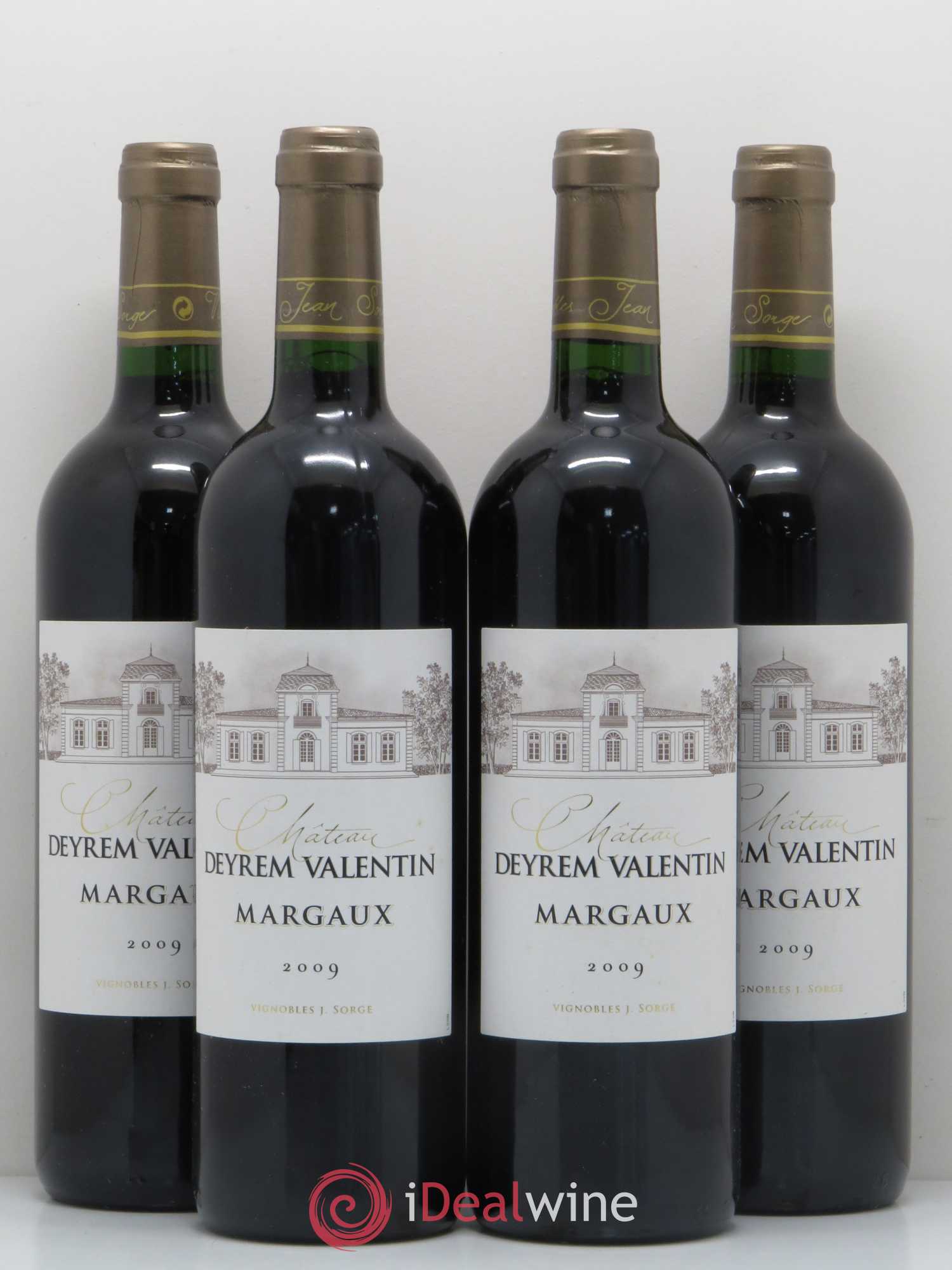 Château Deyrem Valentin Cru Bourgeois 2009 - Lot de 4 bouteilles - 0