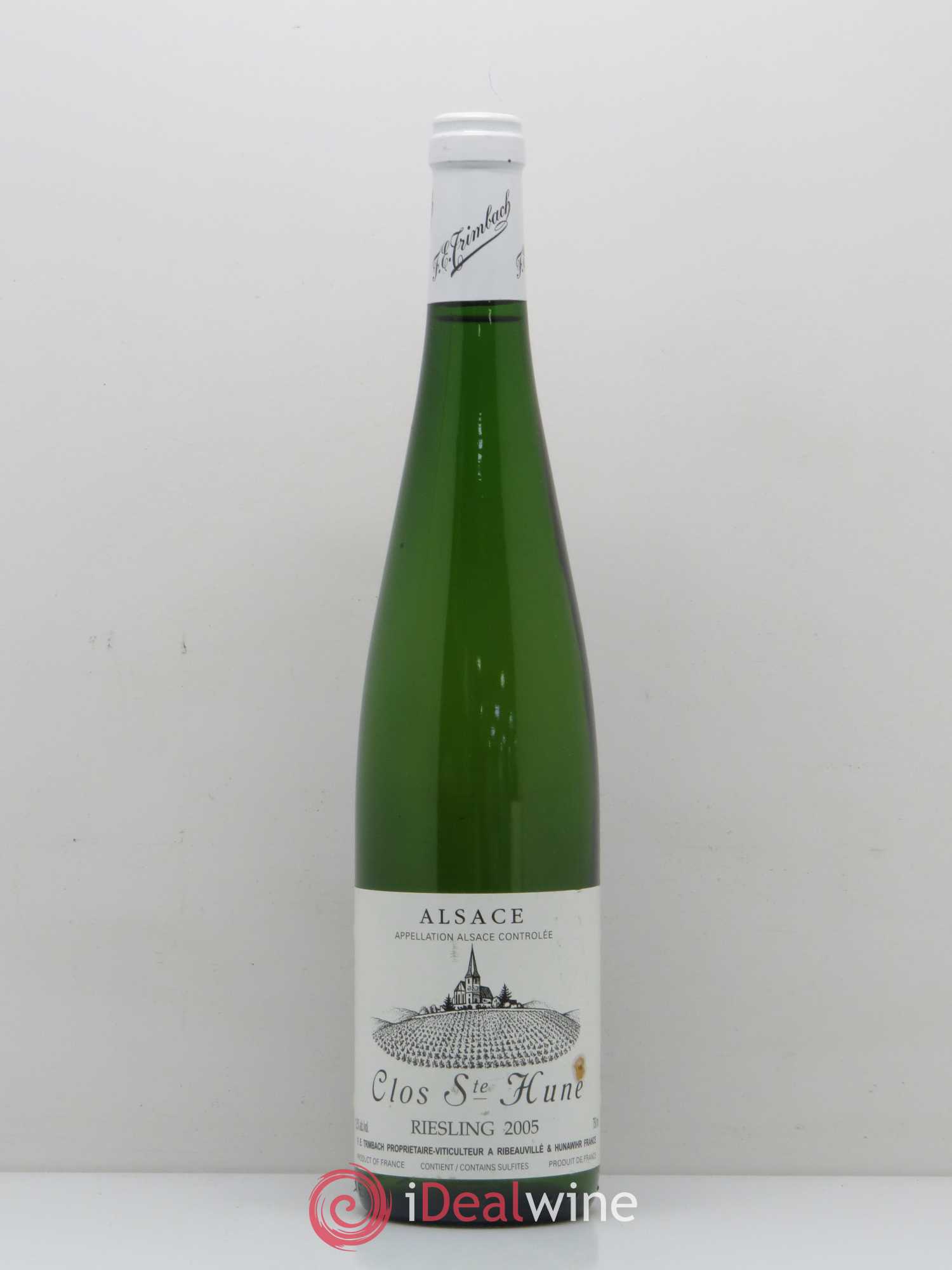 Alsace Riesling Clos Sainte-Hune Trimbach (Domaine) 2005 - Lot de 1 bouteille - 0