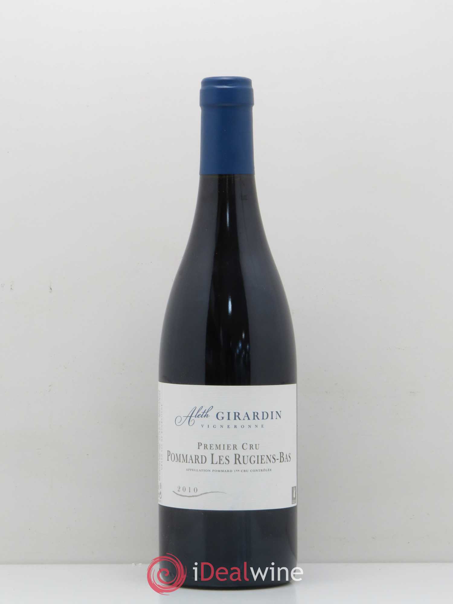 Pommard 1er Cru Les Rugiens Bas Domaine Aleth Girardin 2010 - Lot de 1 bouteille - 0