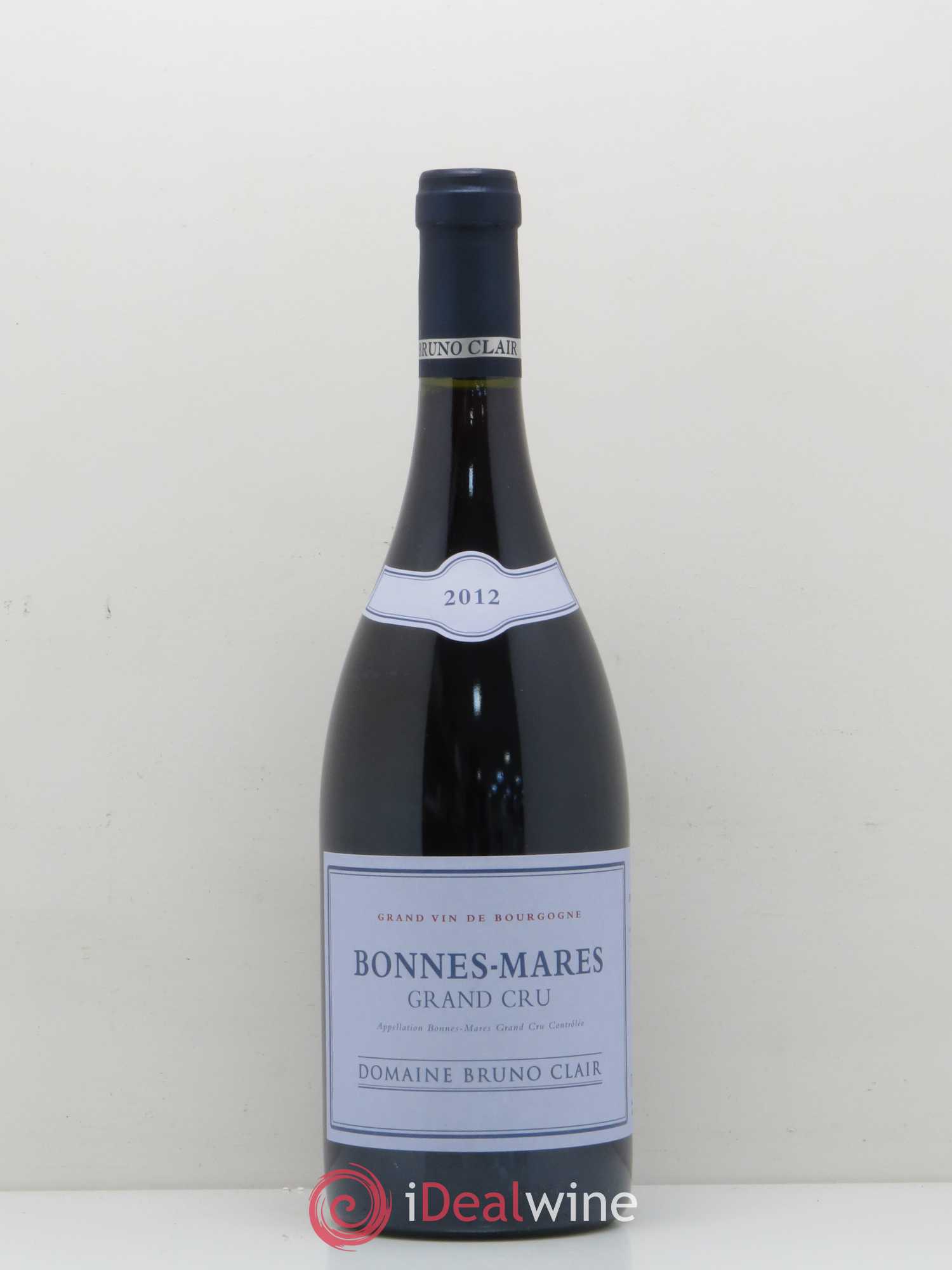 Bonnes-Mares Grand Cru Bruno Clair (Domaine) 2012 - Lot de 1 bouteille - 0