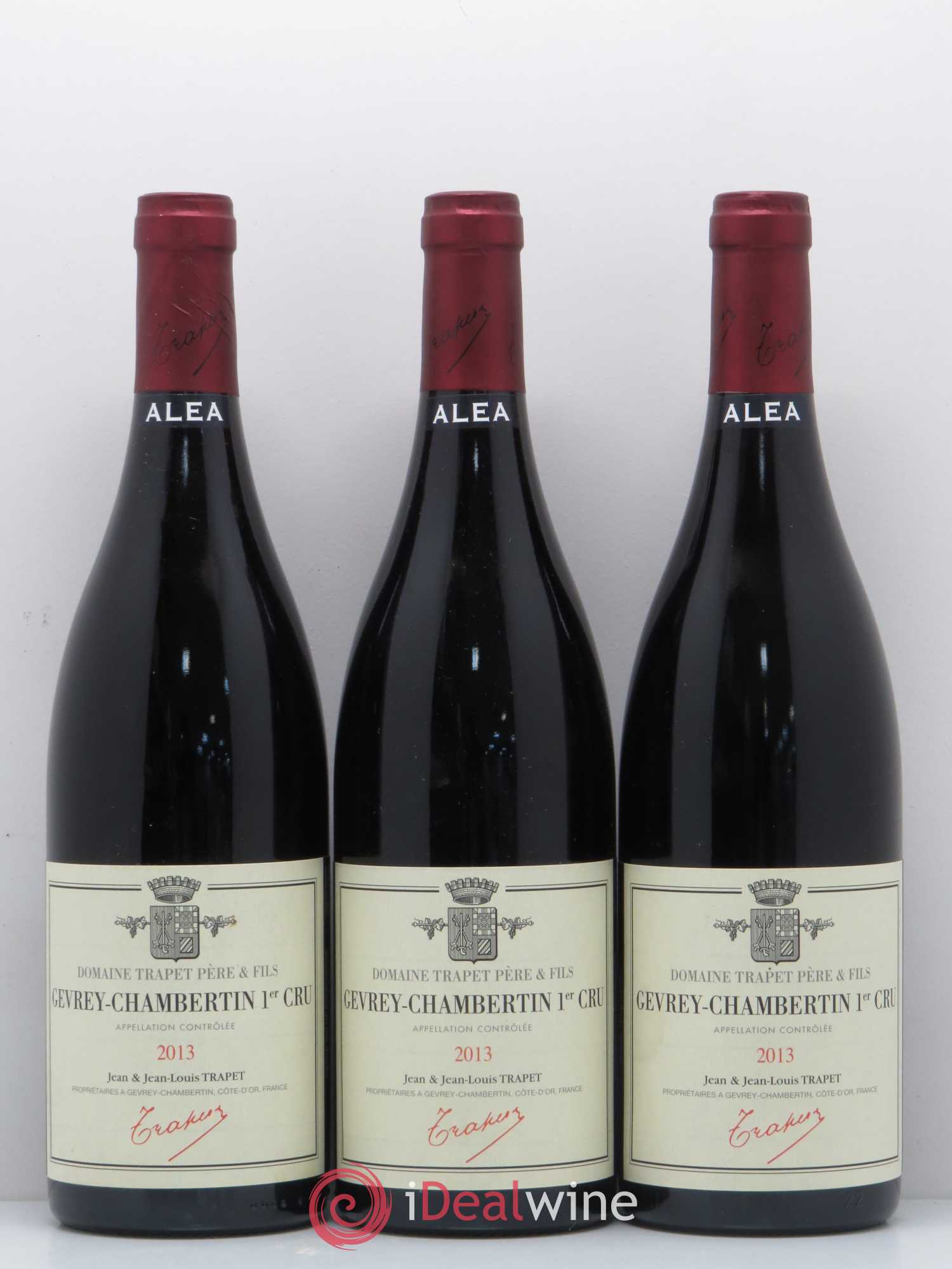 Gevrey-Chambertin 1er Cru Alea Domaine Trapet 2013 - Lot de 3 bouteilles - 0