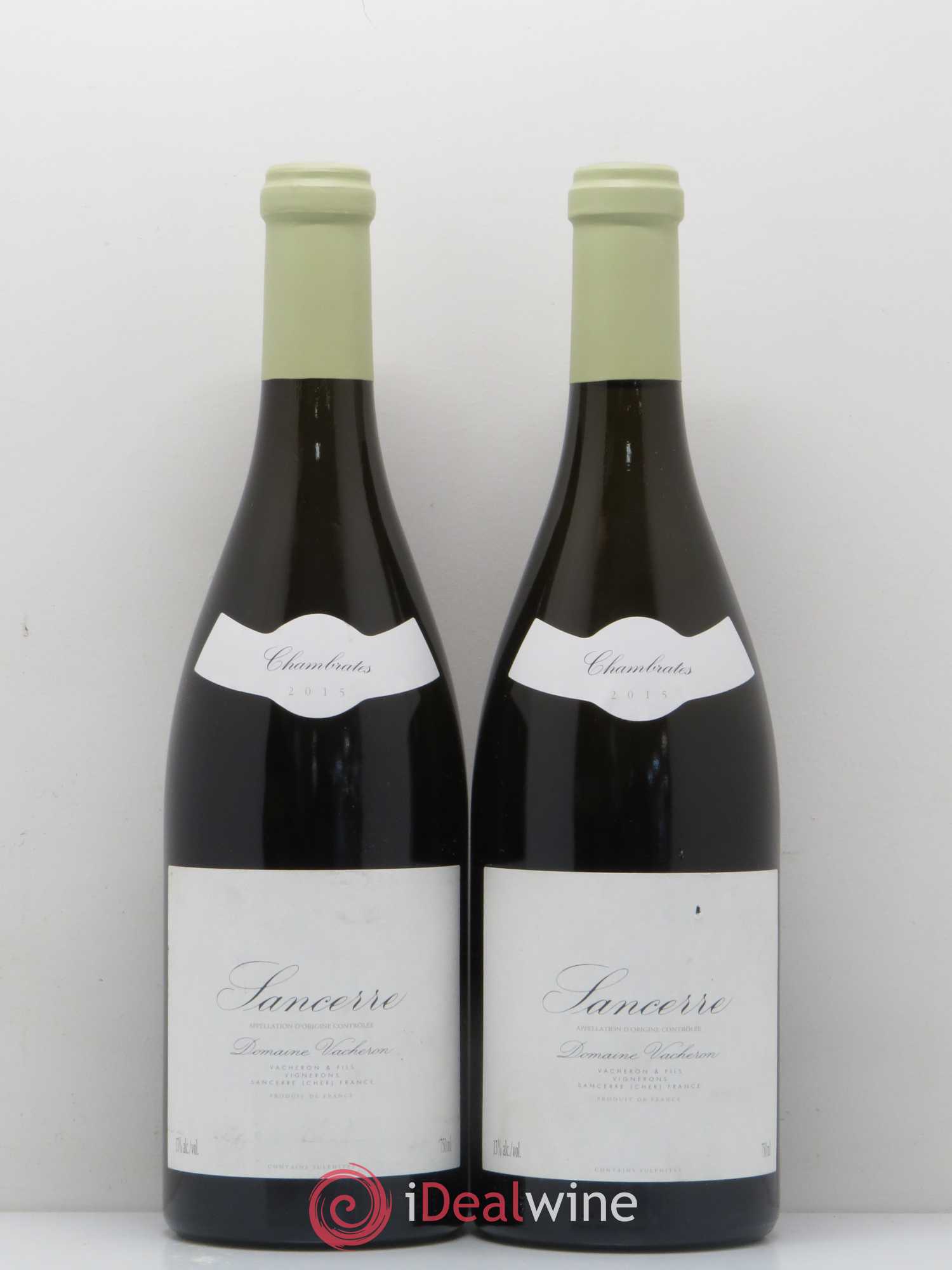 Sancerre Chambrates Domaine Vacheron et Fils 2015 - Lot de 2 bouteilles - 0