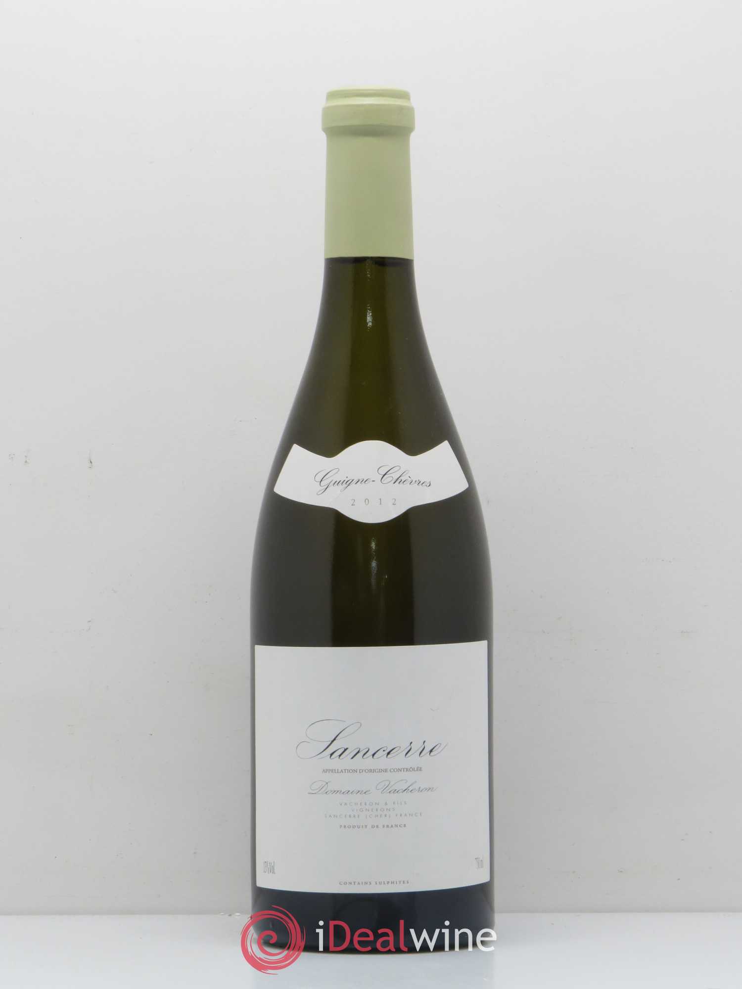 Sancerre Guigne Chèvres Domaine Vacheron et Fils 2012 - Posten von 1 Flasche - 0