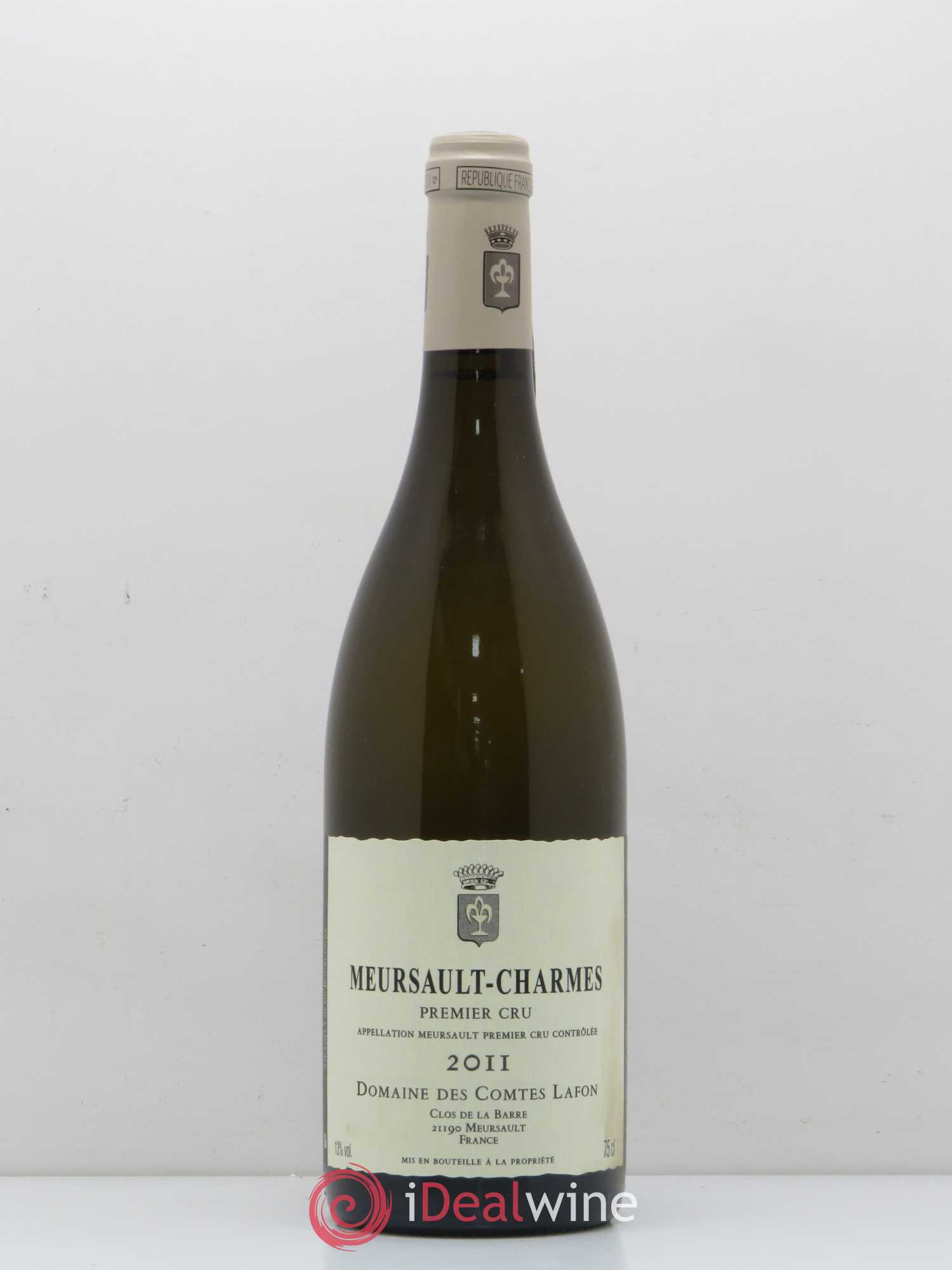 Meursault 1er Cru Charmes Comtes Lafon (Domaine des) 2011 - Posten von 1 Flasche - 0