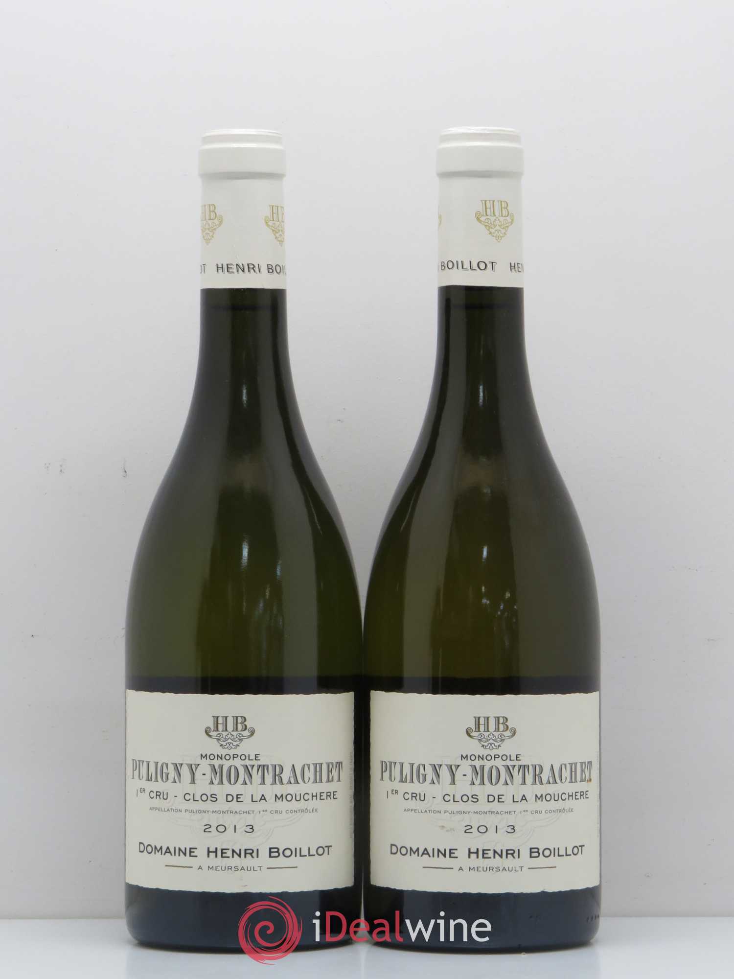 Puligny-Montrachet 1er Cru Clos de la Mouchère Henri Boillot (Domaine) 2013 - Lot de 2 bouteilles - 0