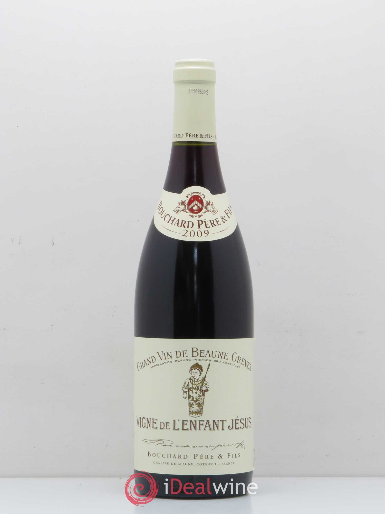 Beaune 1er Cru Grèves - Vigne de l'Enfant Jésus Bouchard Père & Fils 2009 - Lot de 1 bouteille - 0
