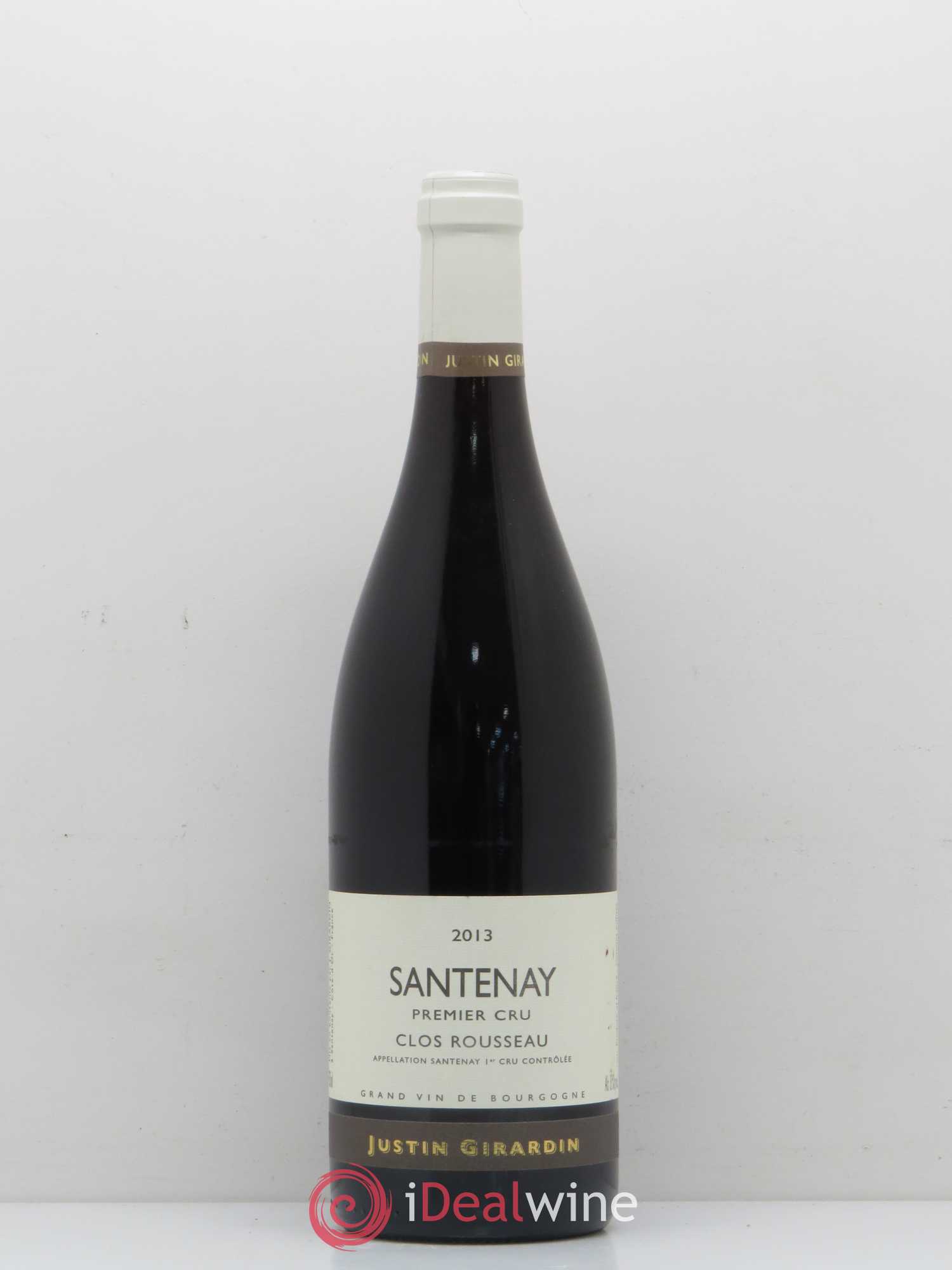Santenay 1er Cru Clos Rousseau Domaine Justin Girardin 2013 - Posten von 1 Flasche - 0