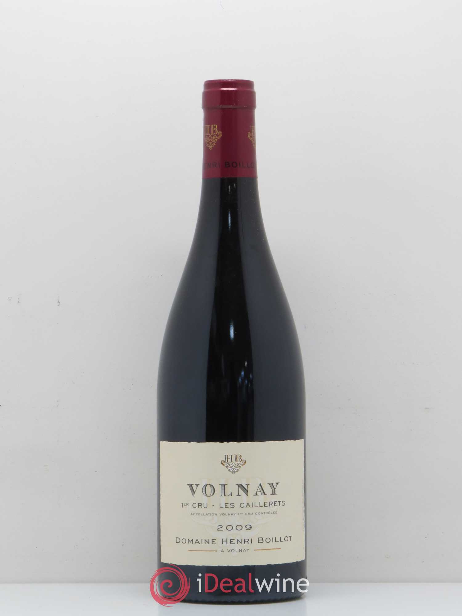 Volnay 1er Cru Les Caillerets Domaine Henri Boillot 2009 - Posten von 1 Flasche - 0