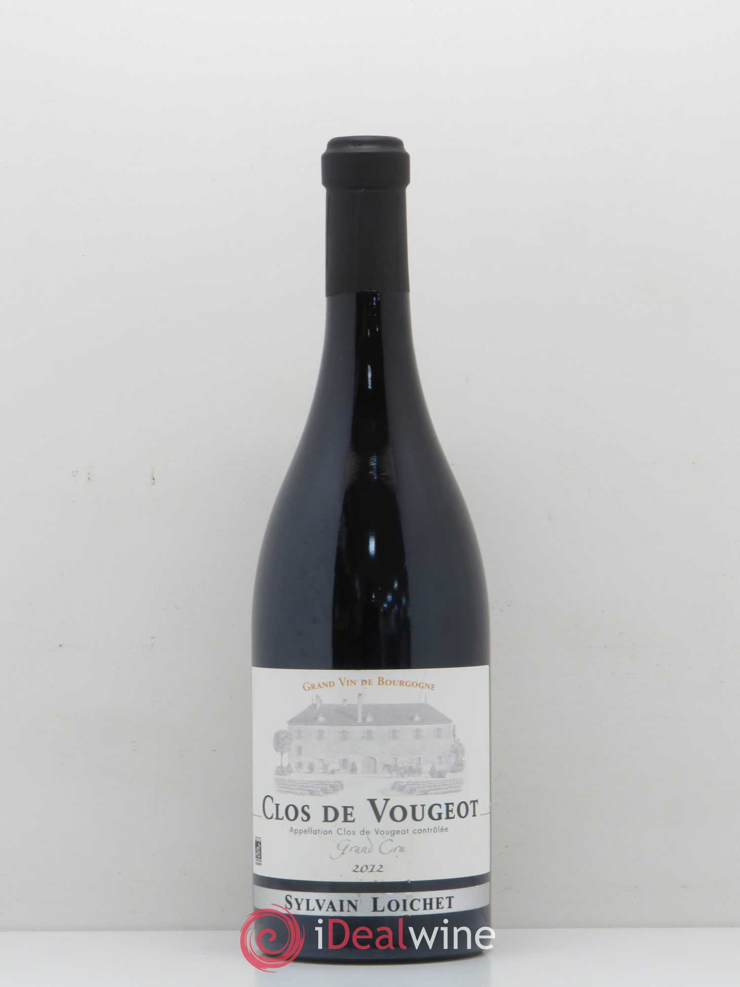 Clos de Vougeot Grand Cru Sylvain Loichet 2012 - Lot de 1 bouteille - 0
