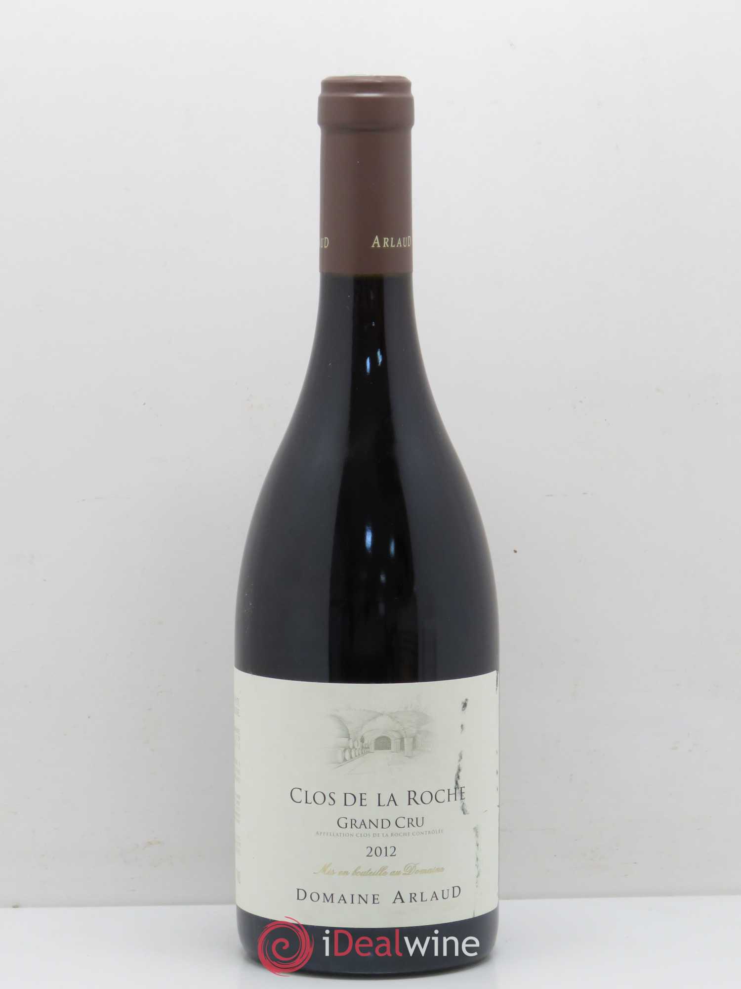 Clos de la Roche Grand Cru Arlaud 2012 - Lot de 1 bouteille - 0