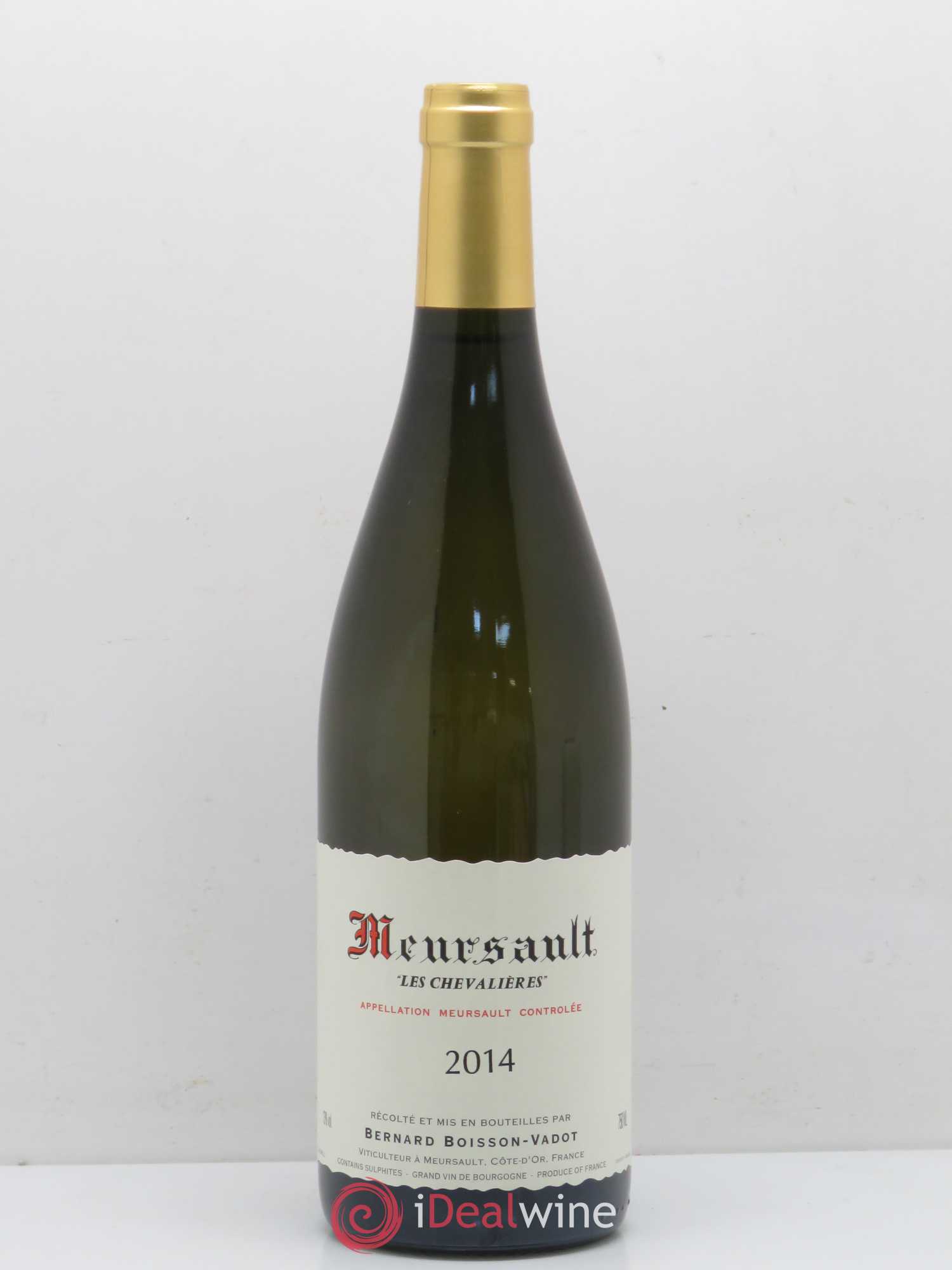 Meursault Les Chevalières Boisson-Vadot (Domaine) 2014 - Lot de 1 bouteille - 0