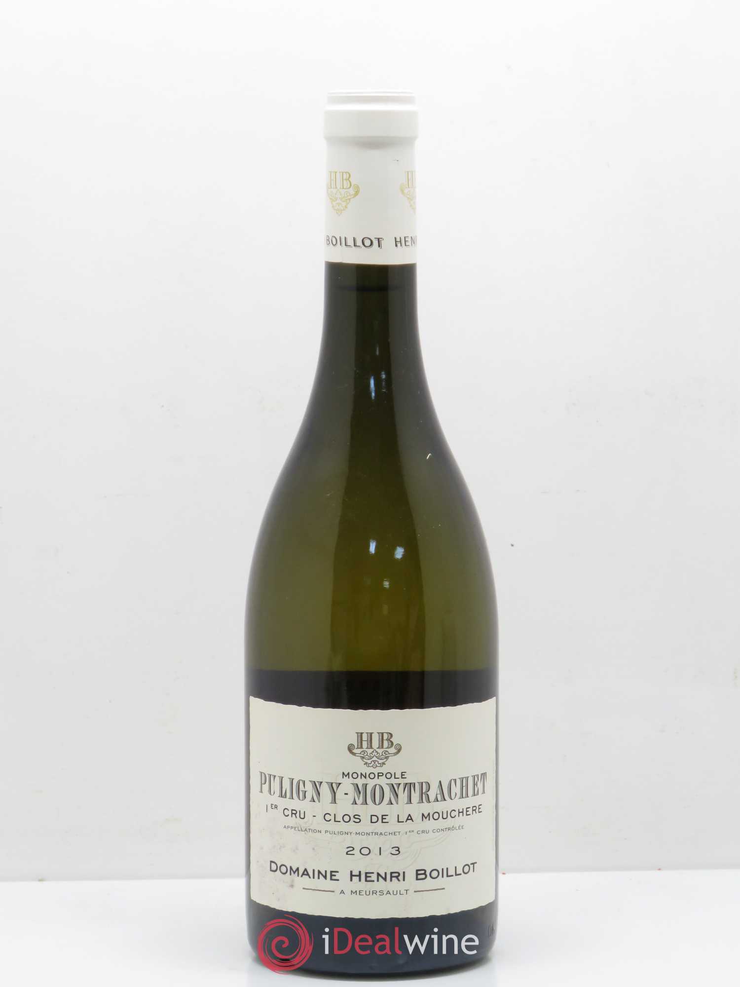 Puligny-Montrachet 1er Cru Clos de la Mouchère Henri Boillot (Domaine) 2013 - Lot de 1 bouteille - 0