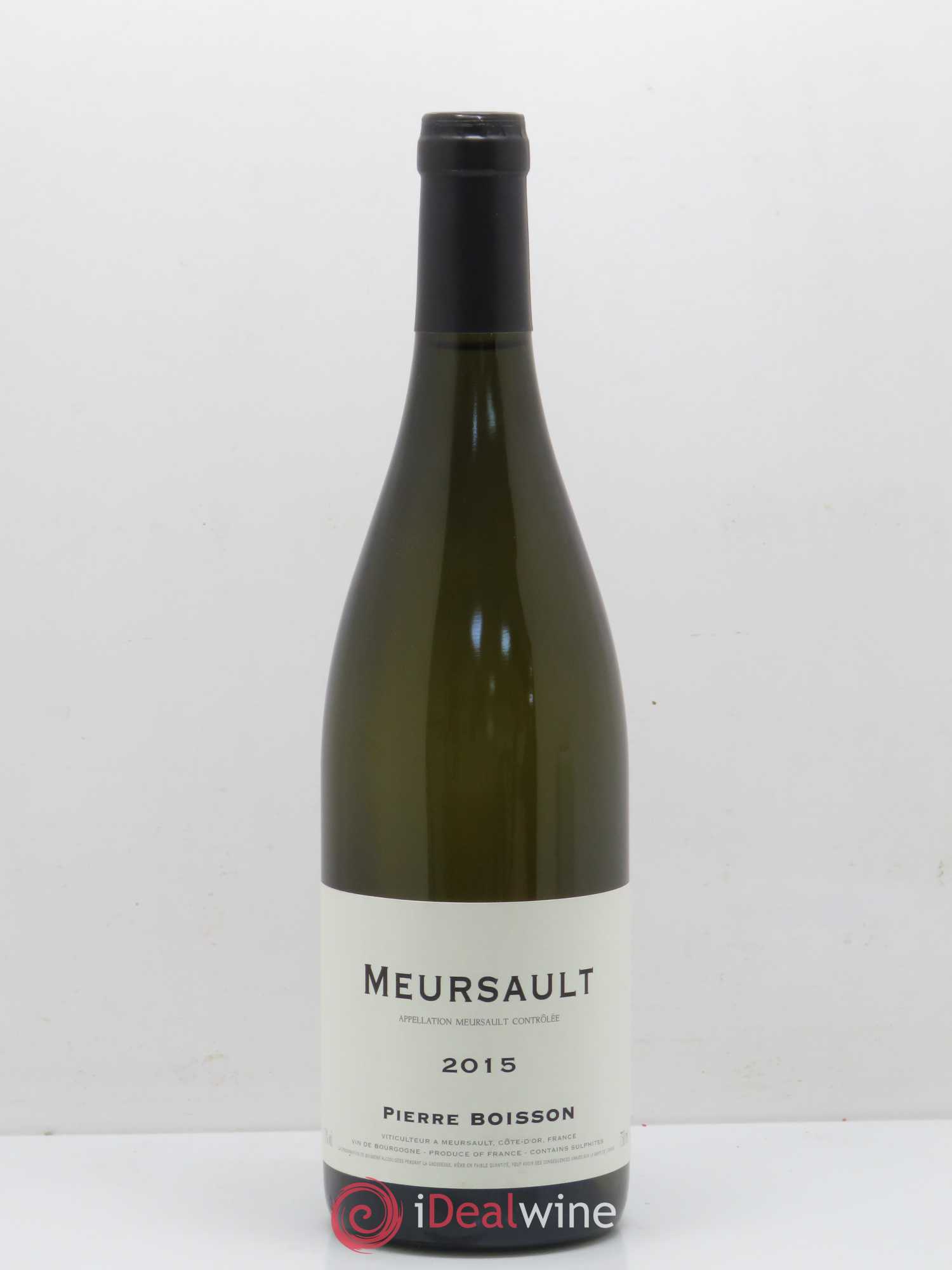 Meursault Pierre Boisson (Domaine) 2015 - Lot de 1 bouteille - 0