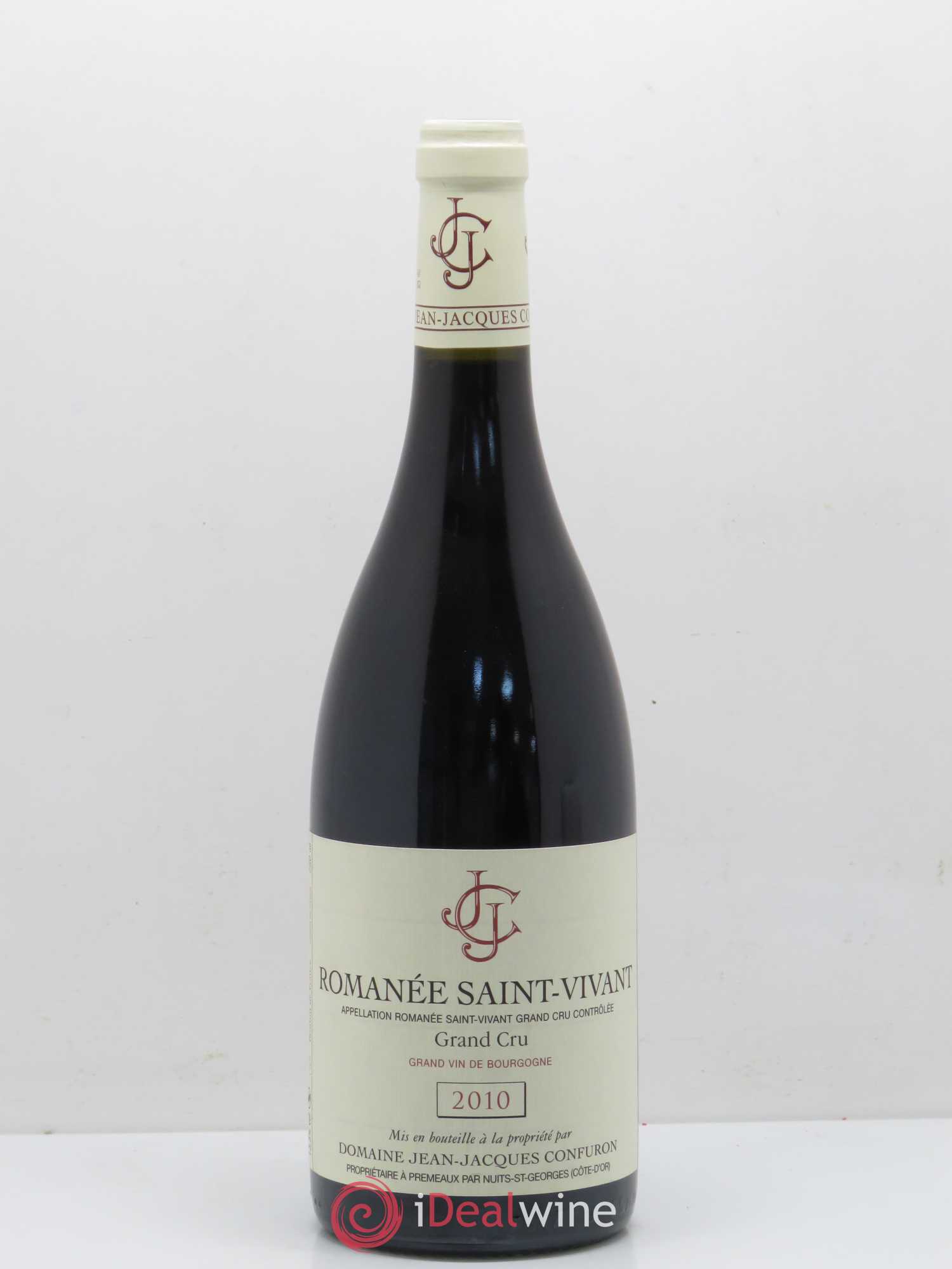 Romanée-Saint-Vivant Grand Cru Jean-Jacques Confuron 2010 - Lot de 1 bouteille - 0
