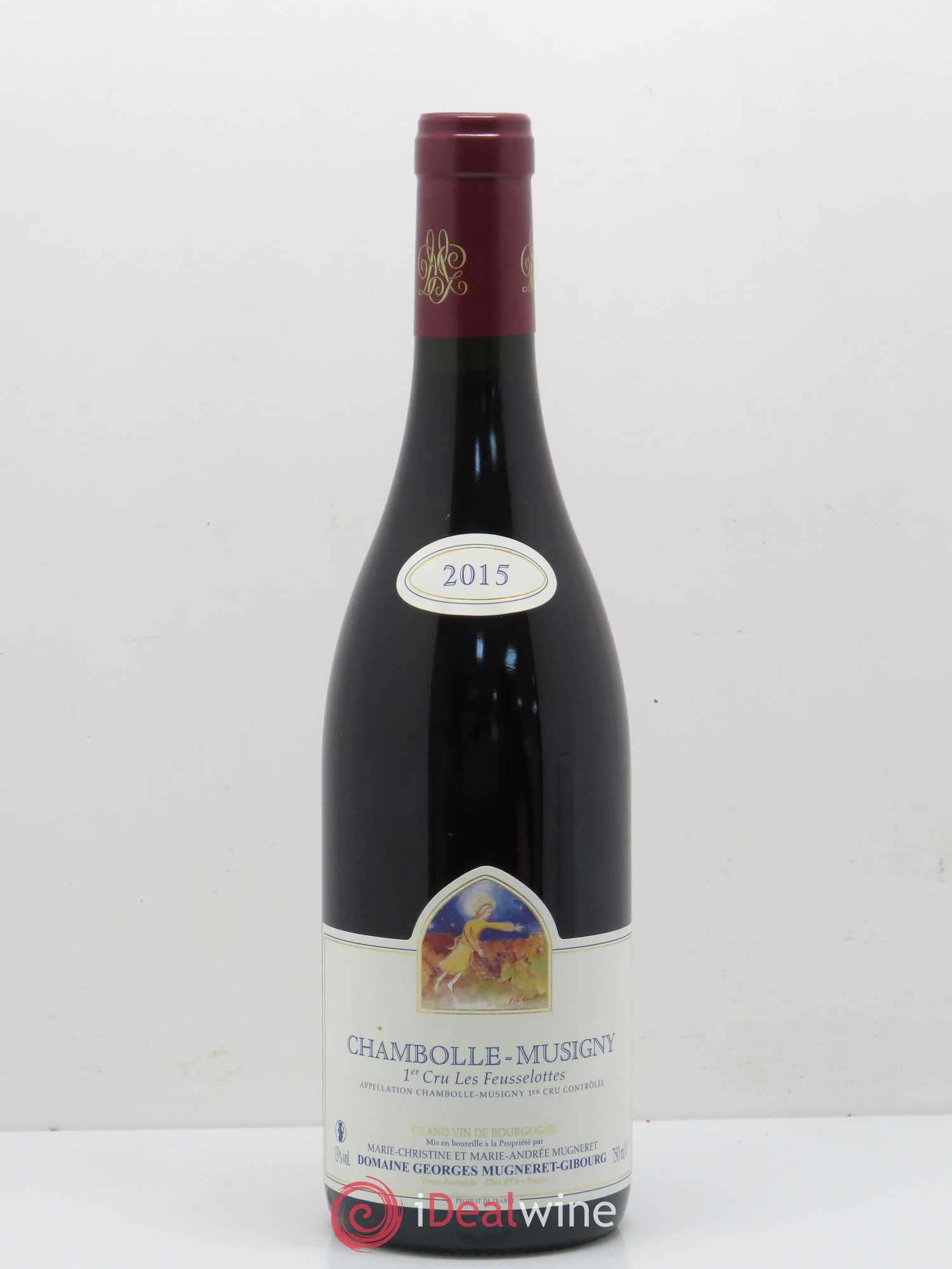 Chambolle-Musigny 1er Cru Les Feusselottes Mugneret-Gibourg (Domaine) 2015 - Lot de 1 bouteille - 0