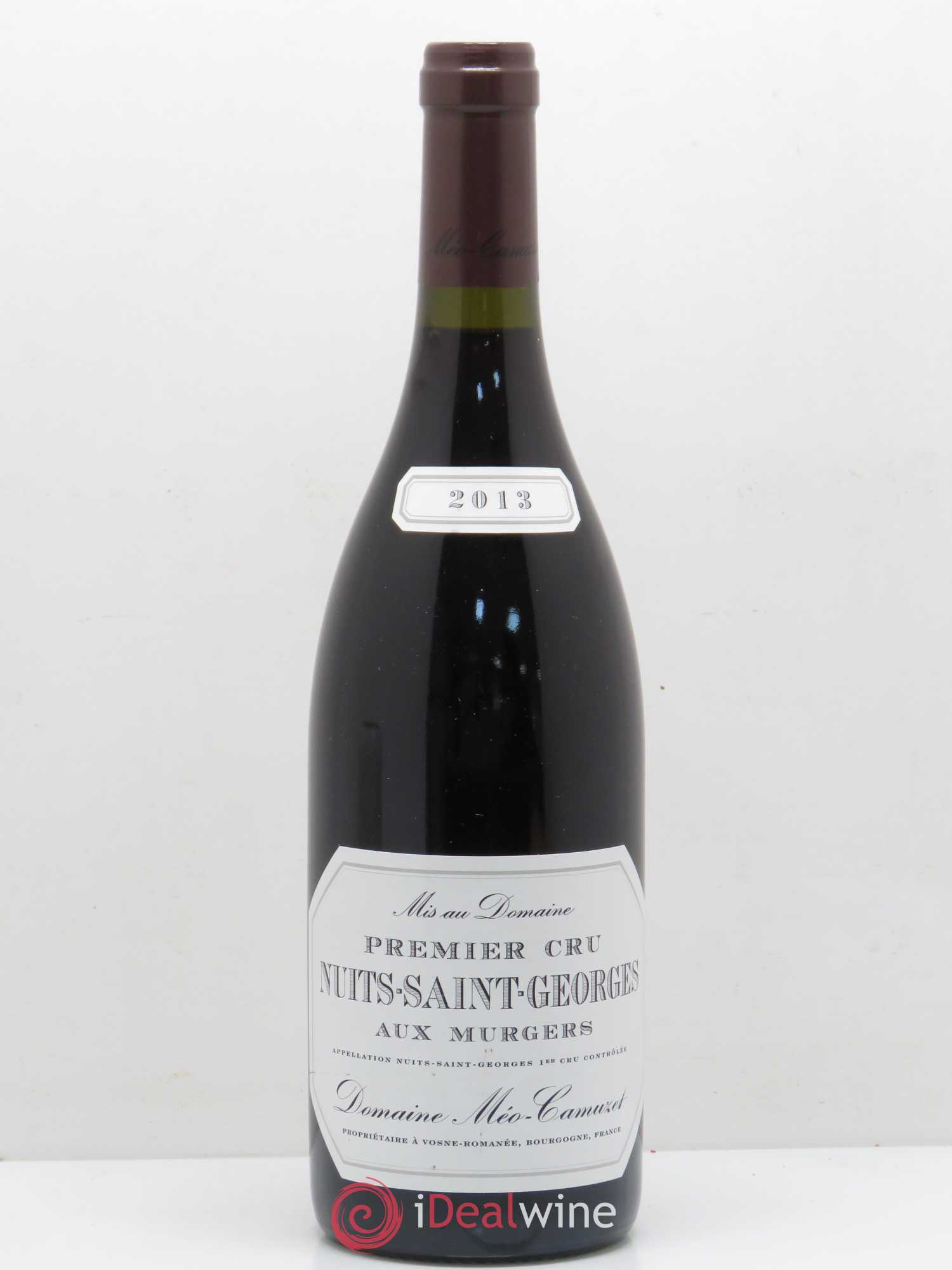 Nuits-Saint-Georges 1er Cru Aux Murgers Méo-Camuzet (Domaine) 2013 - Lot de 1 bouteille - 0