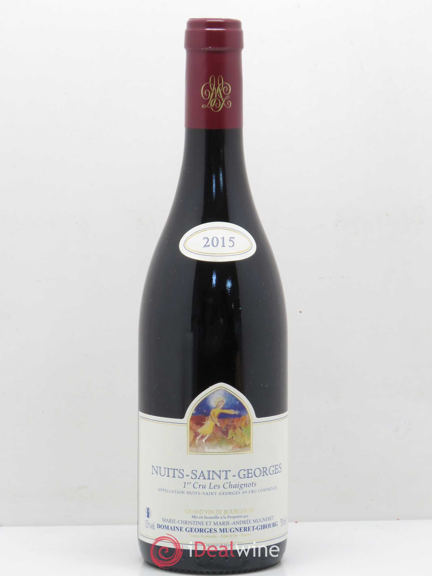 Nuits-Saint-Georges 1er Cru Les Chaignots Mugneret-Gibourg (Domaine) 2015 - Lot de 1 bouteille - 0