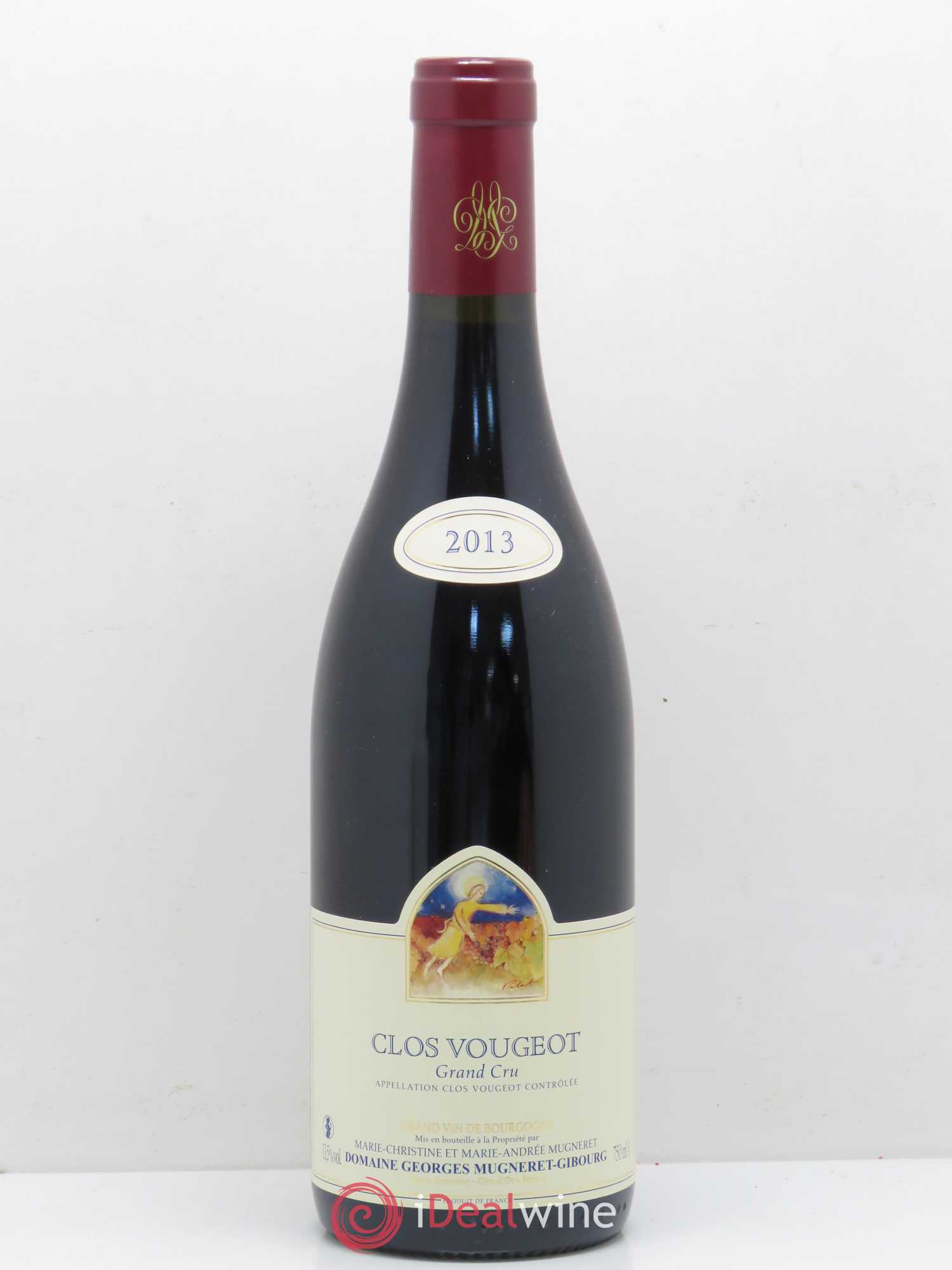 Clos de Vougeot Grand Cru Mugneret-Gibourg (Domaine) 2013 - Lot de 1 bouteille - 0