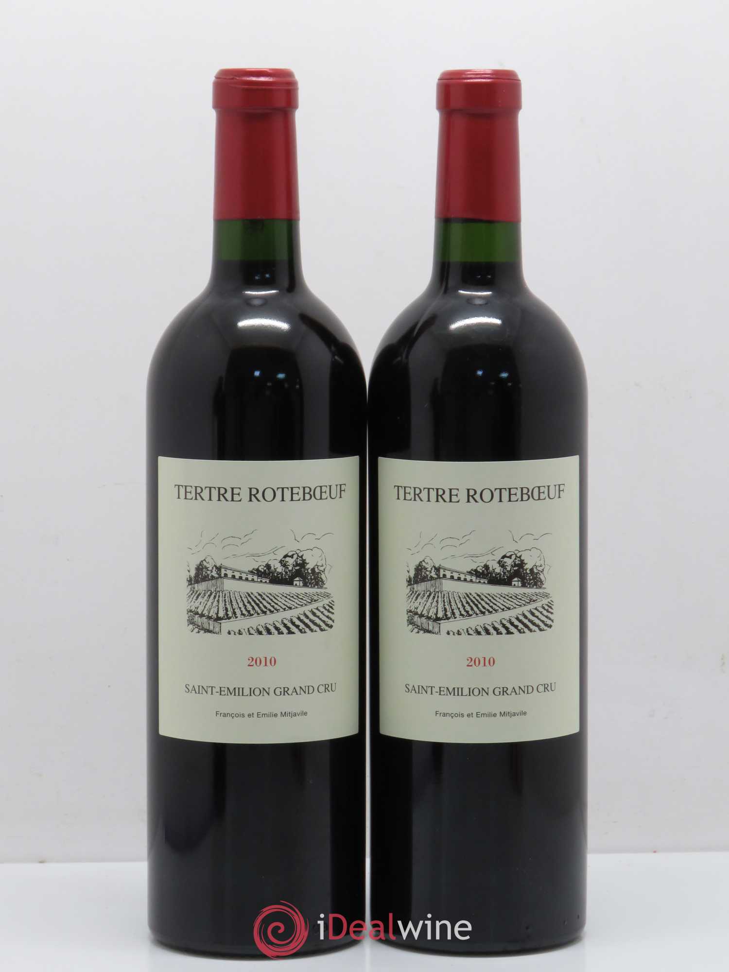 Château Tertre Roteboeuf 2010 - Lot de 2 bouteilles - 0