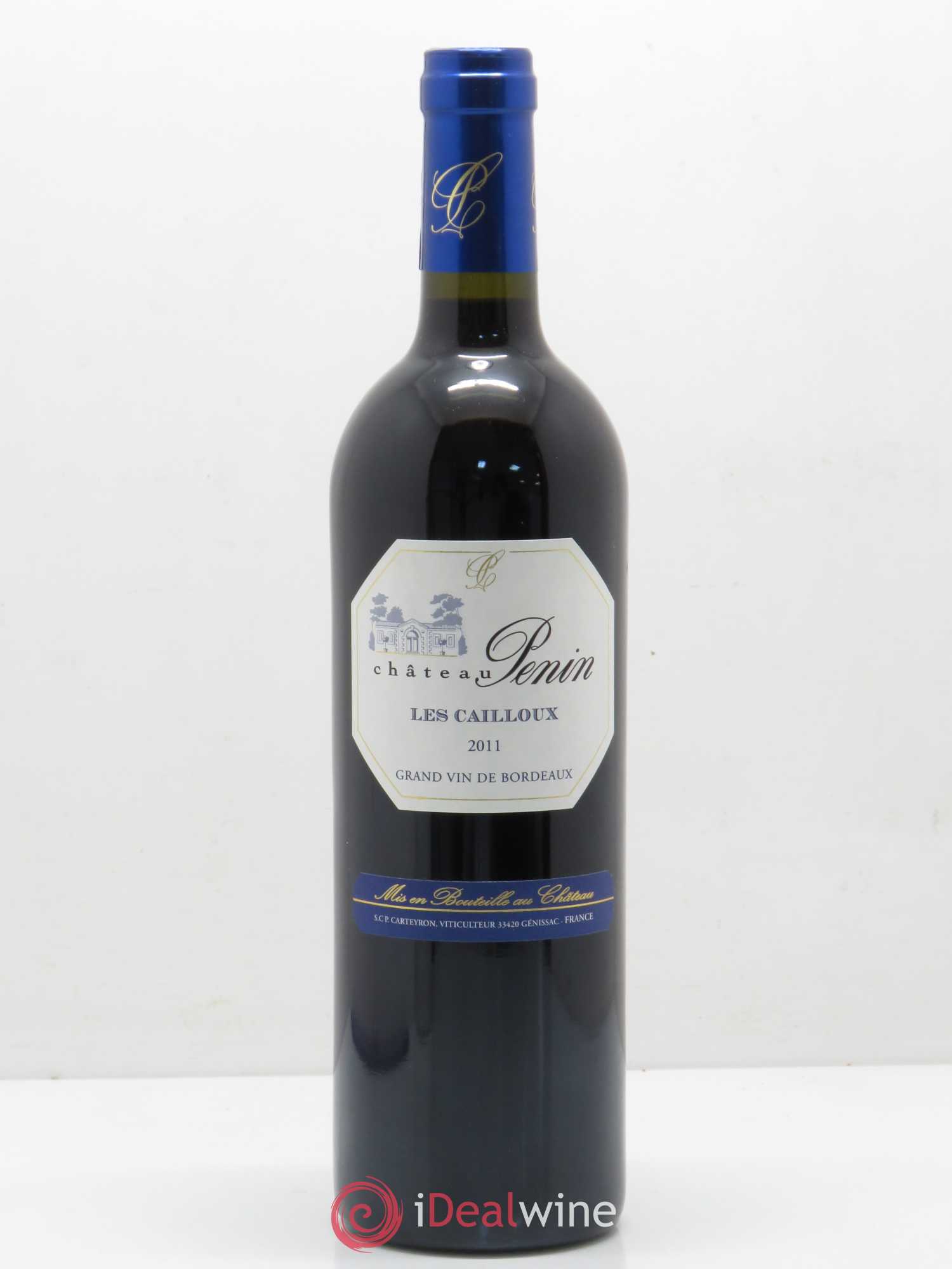 Bordeaux Supérieur Château Penin Les Cailloux 2011 - Posten von 1 Flasche - 0