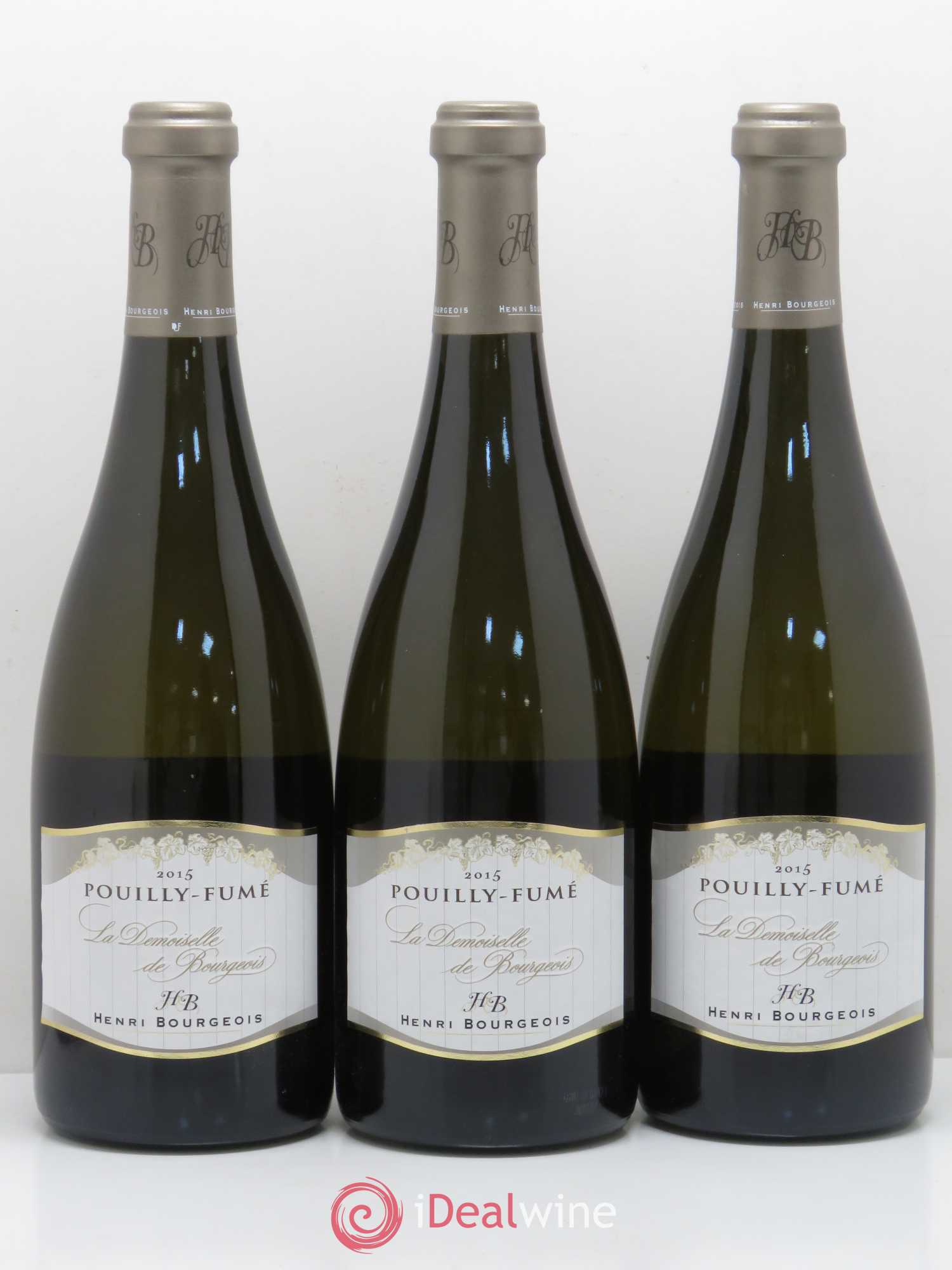 Pouilly-Fumé La Demoiselle de Bourgeois Henri Bourgeois 2015 - Lot de 3 bouteilles - 0
