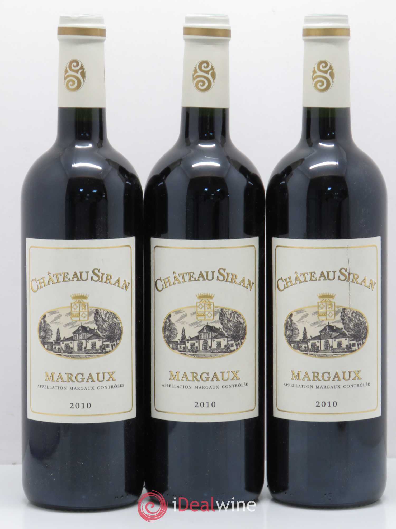 Château Siran 2010 - Lot de 3 bouteilles - 0