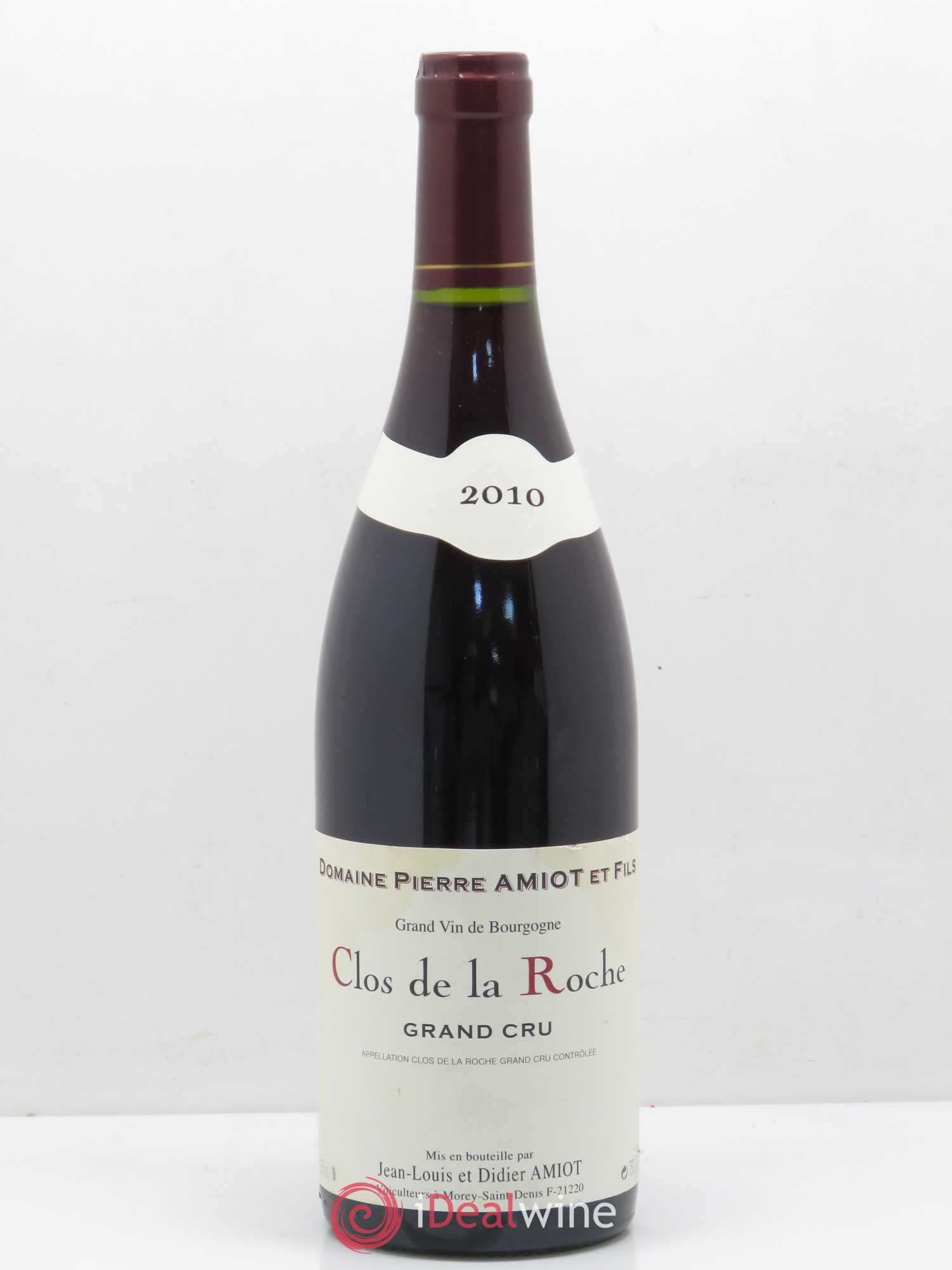 Clos de la Roche Grand Cru Pierre Amiot 2010 - Posten von 1 Flasche - 0