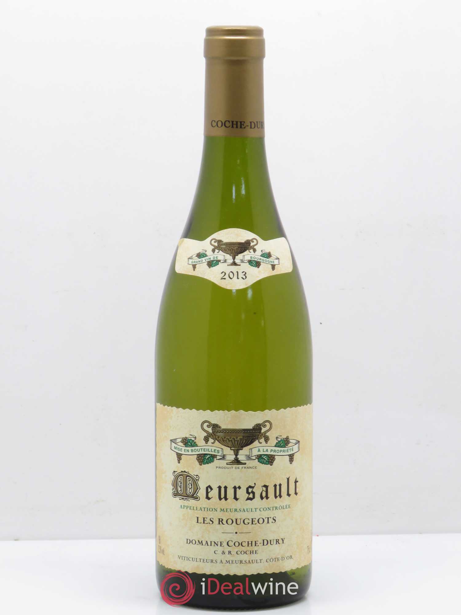 Meursault Les Rougeots Coche Dury (Domaine) 2013 - Lot de 1 bouteille - 0