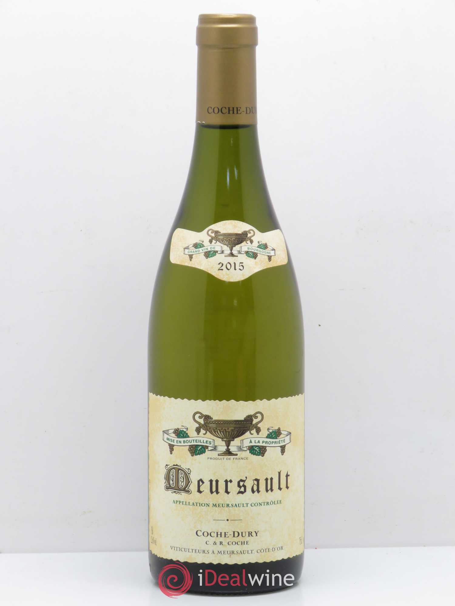 Meursault Coche Dury (Domaine) 2015 - Lot de 1 bouteille - 0