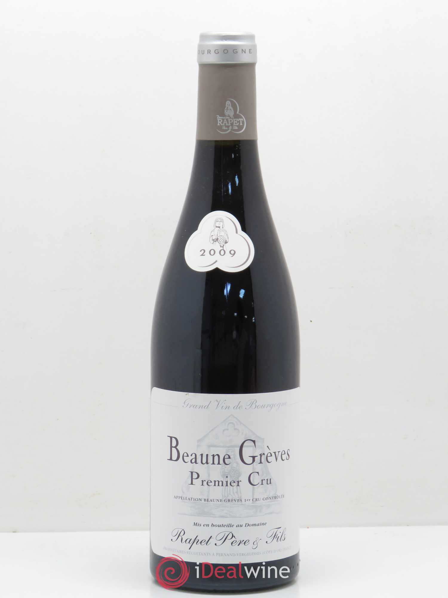 Beaune 1er Cru Greves Rapet 2009 - Lot de 1 bouteille - 0
