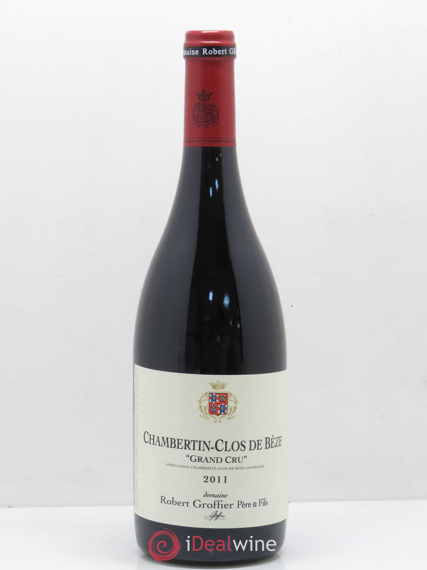 Chambertin Clos de Bèze Grand Cru Robert Groffier Père & Fils (Domaine) 2011 - Lot de 1 bouteille - 0