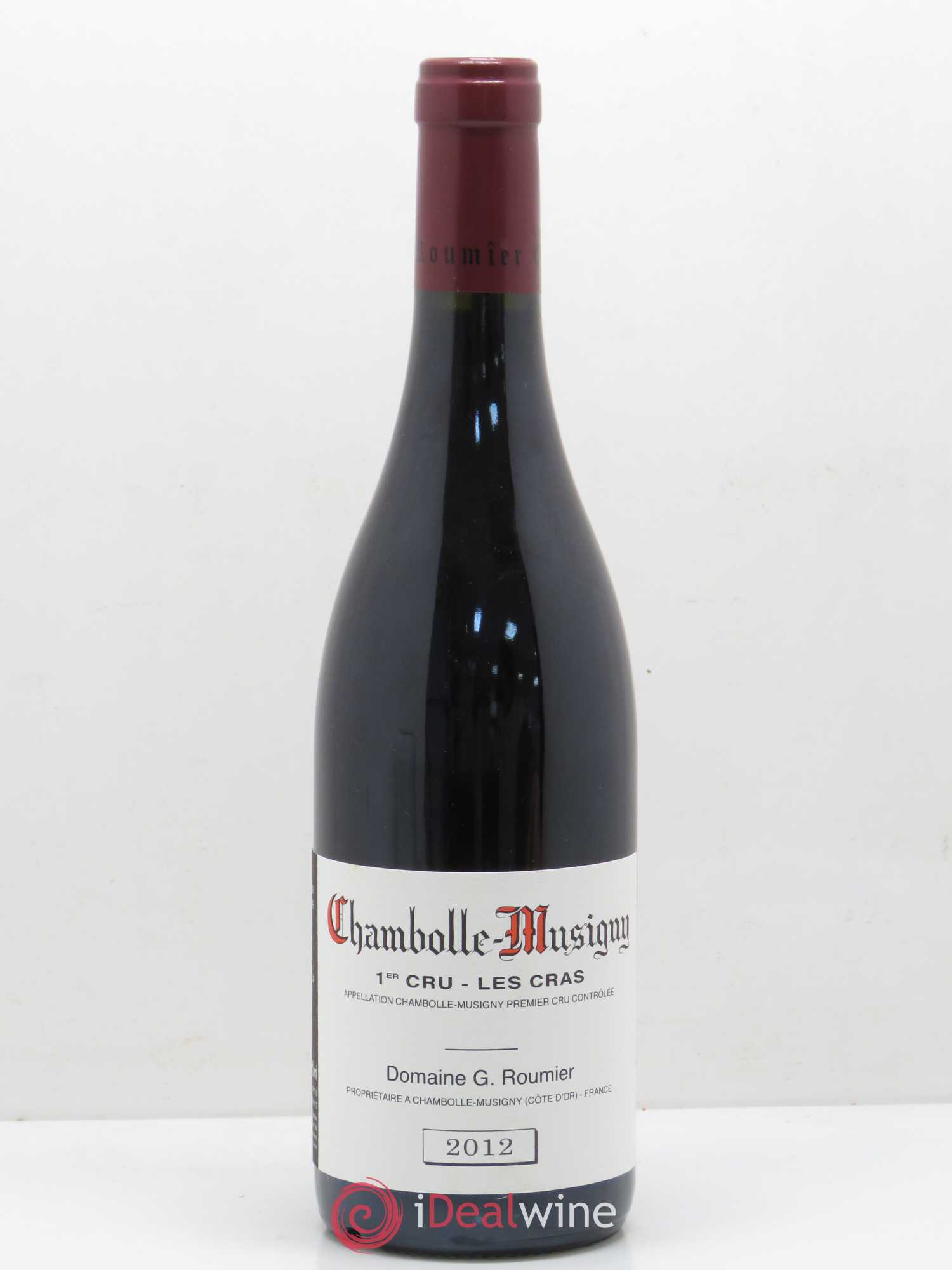 Chambolle-Musigny 1er Cru Les Cras Georges Roumier (Domaine) 2012 - Lot de 1 bouteille - 0