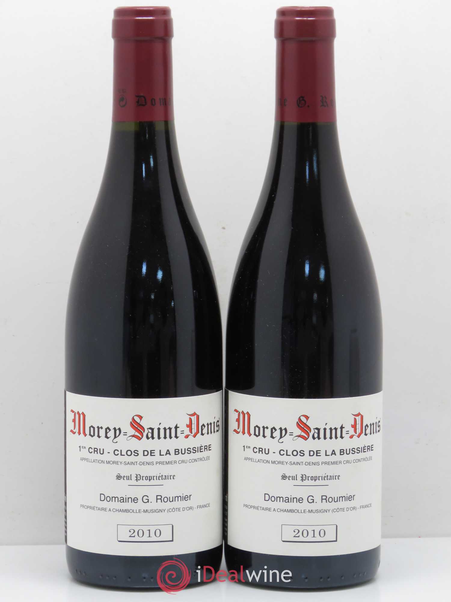 Morey-Saint-Denis 1er Cru Clos de la Bussière Georges Roumier (Domaine) 2010 - Lot de 2 bouteilles - 0