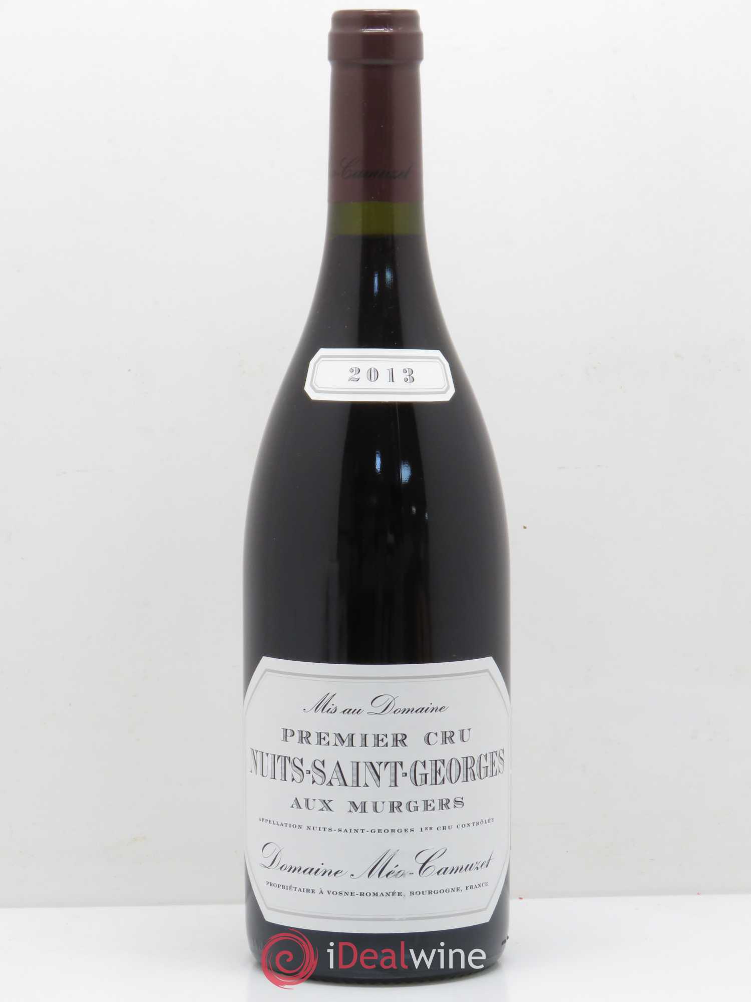 Nuits-Saint-Georges 1er Cru Aux Murgers Méo-Camuzet (Domaine) 2013 - Lot de 1 bouteille - 0