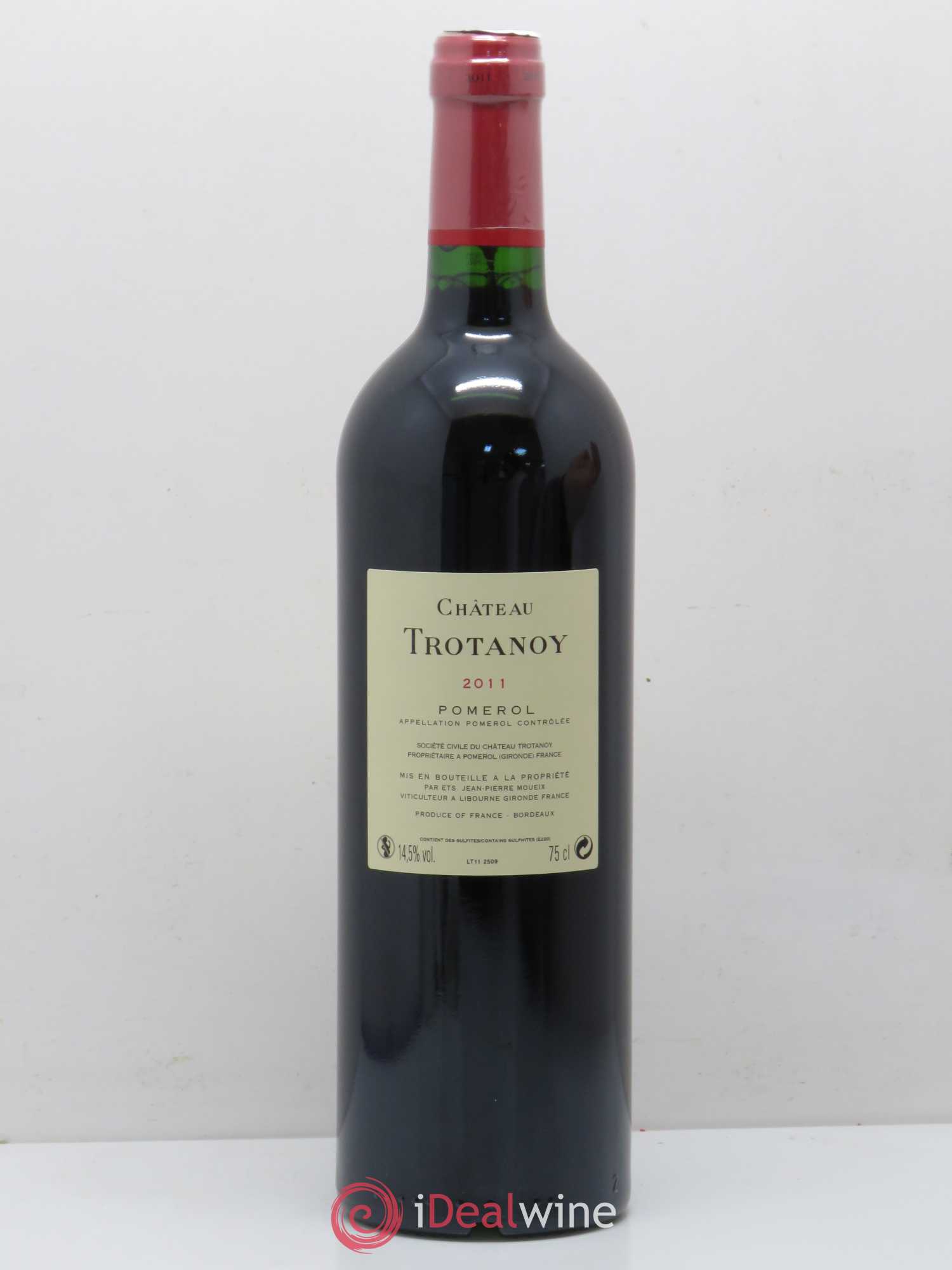 Château Trotanoy 2011 - Lot de 1 bouteille - 1