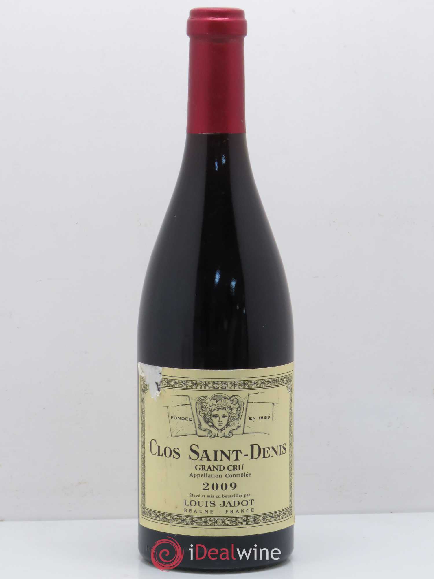 Clos Saint-Denis Grand Cru Maison Louis Jadot 2009 - Lot de 1 bouteille - 0