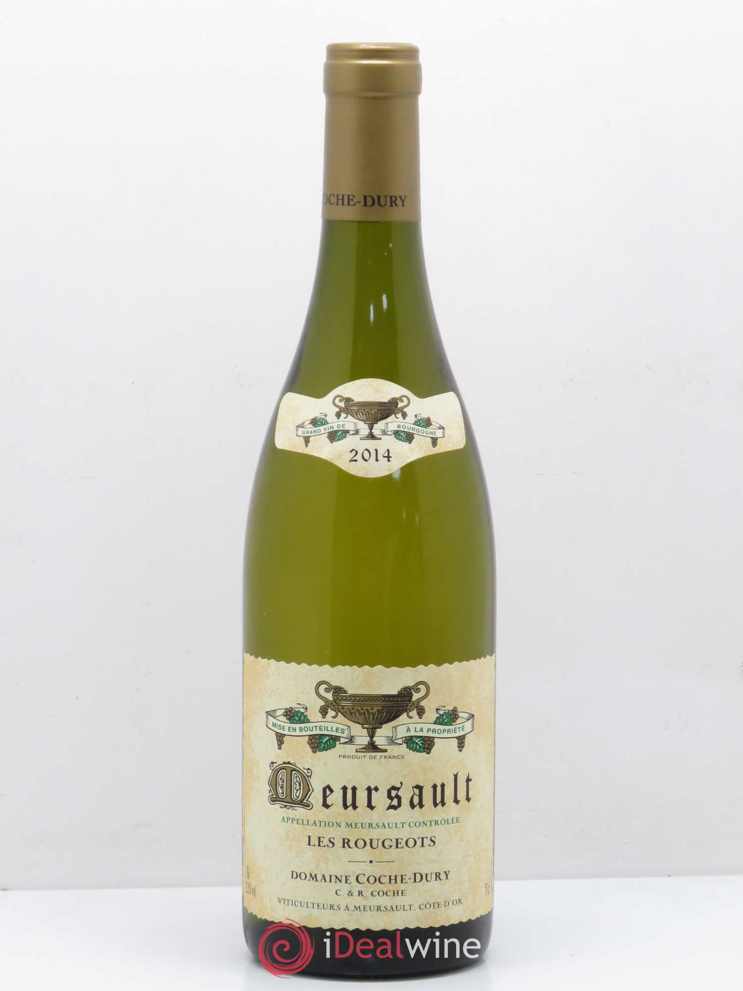Meursault Les Rougeots Coche Dury (Domaine) 2014 - Lot de 1 bouteille - 0