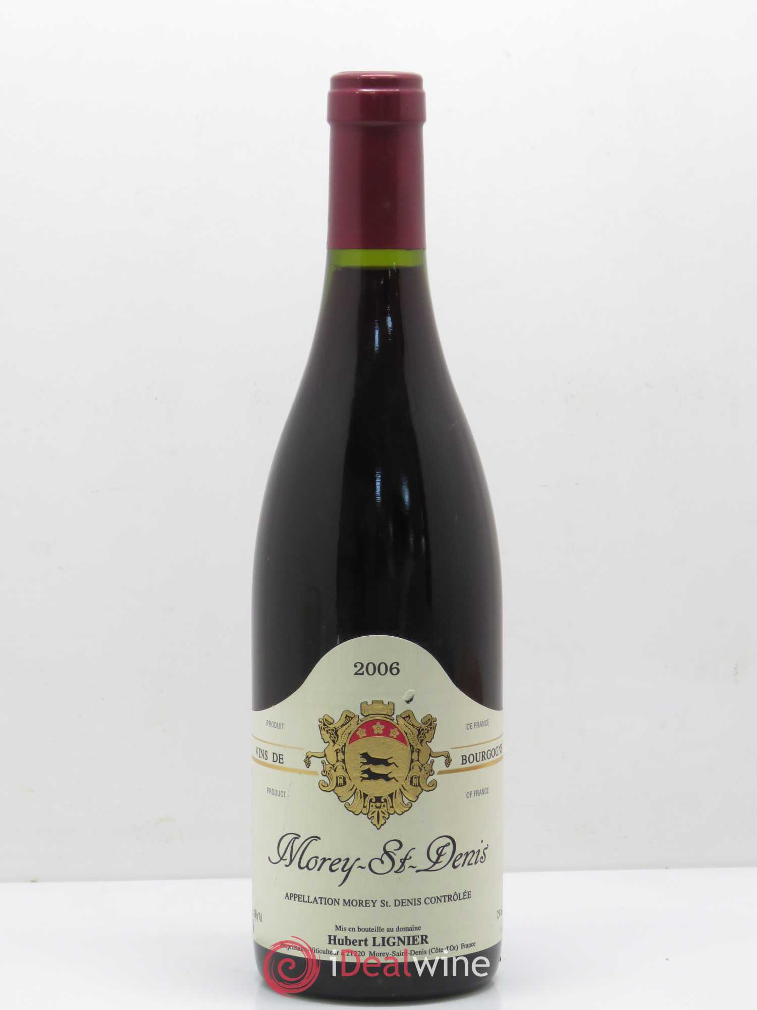 Morey-Saint-Denis Hubert Lignier (Domaine) 2006 - Lot de 1 bouteille - 0