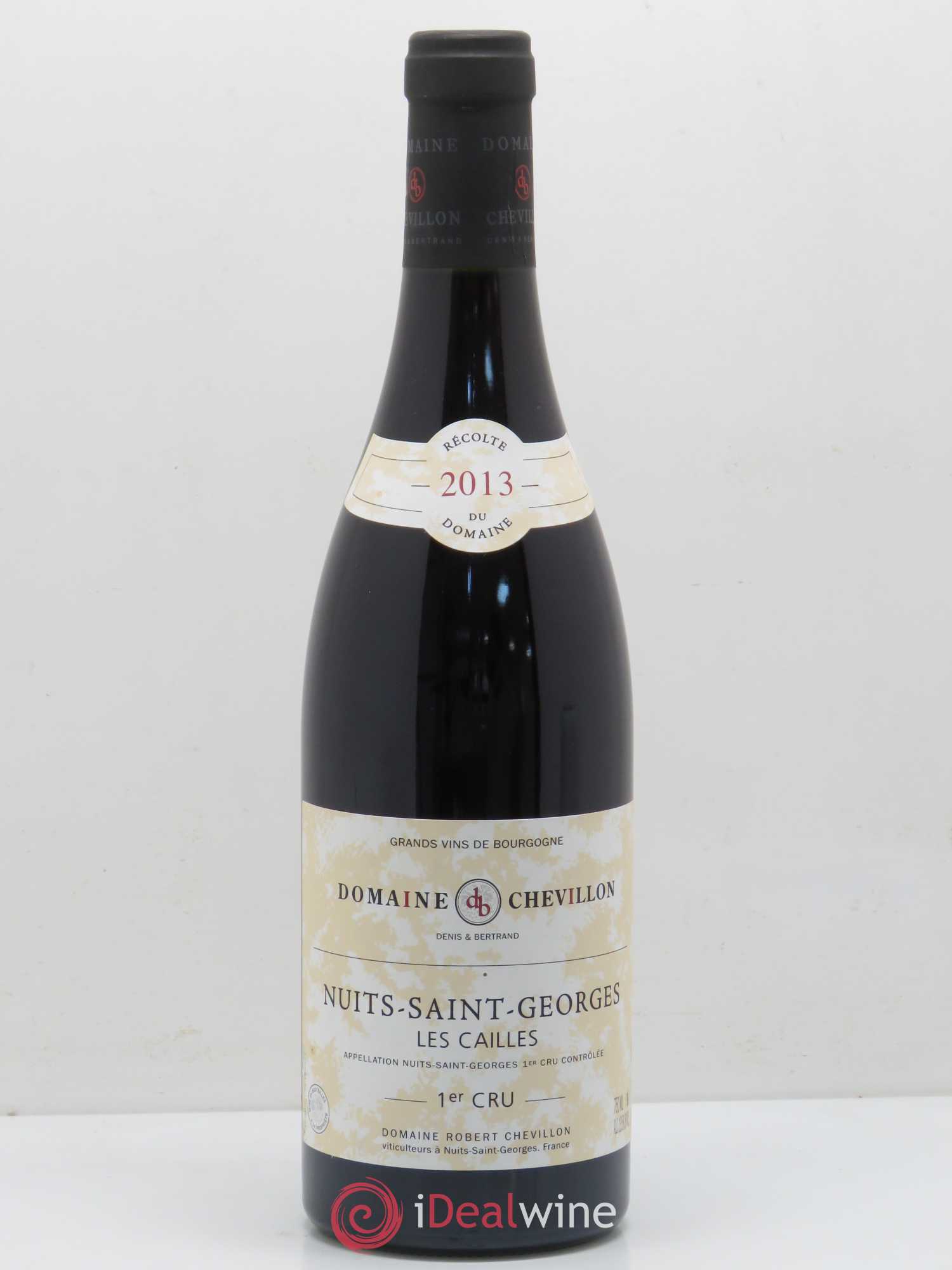 Nuits-Saint-Georges 1er Cru Les Cailles Robert Chevillon 2013 - Lot de 1 bouteille - 0