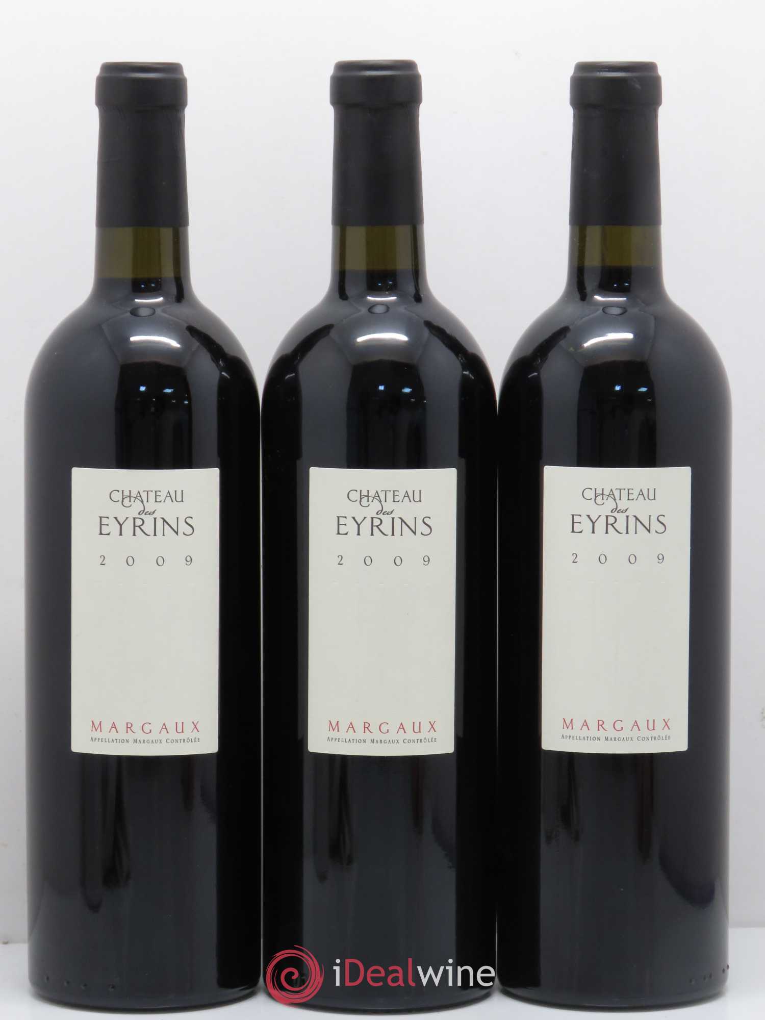 Bordeaux Château des Eyrins Margaux 2009 - Posten von 3 Flaschen - 0