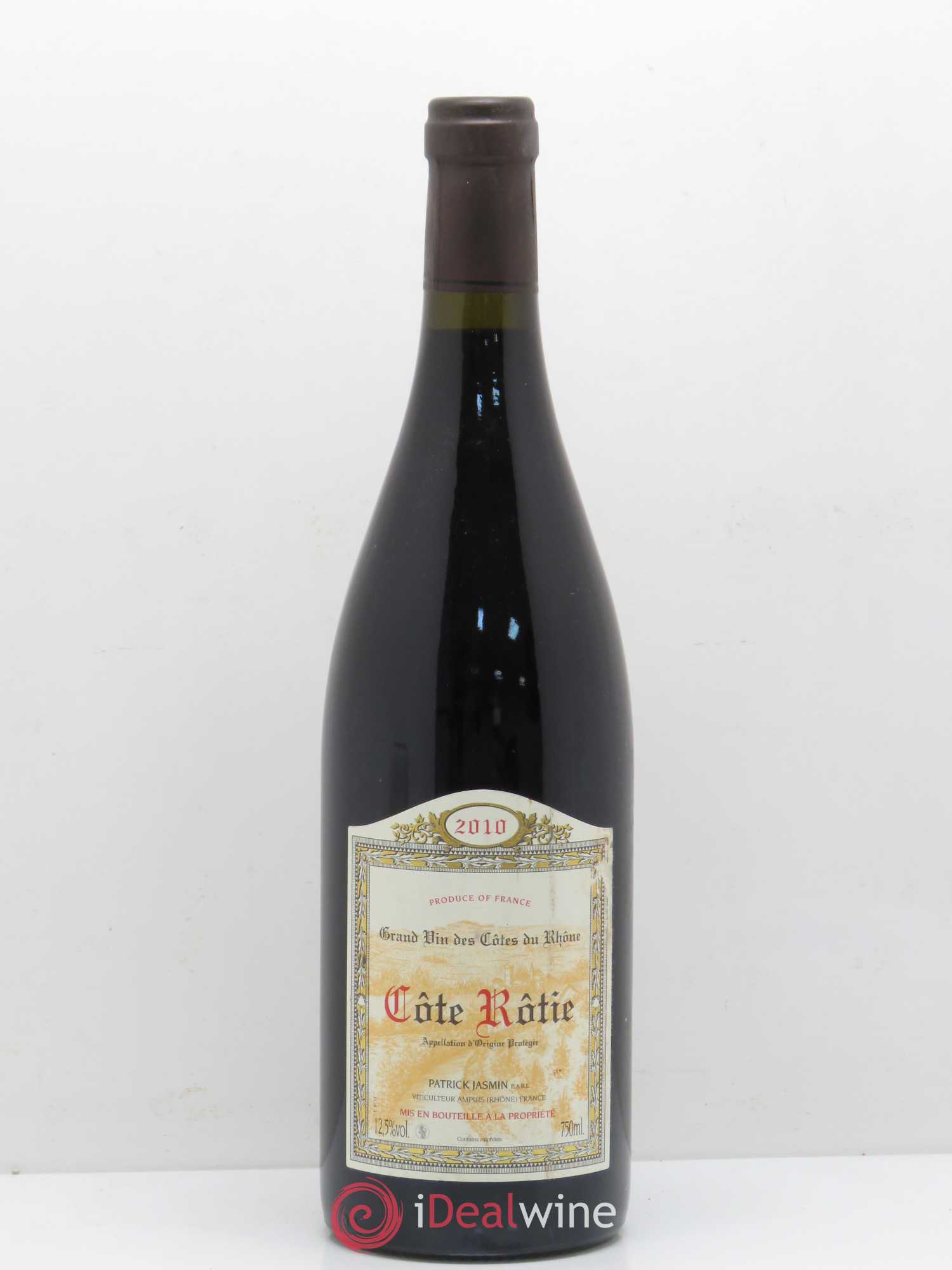 Côte-Rôtie Jasmin (Domaine) 2010 - Lot de 1 bouteille - 0